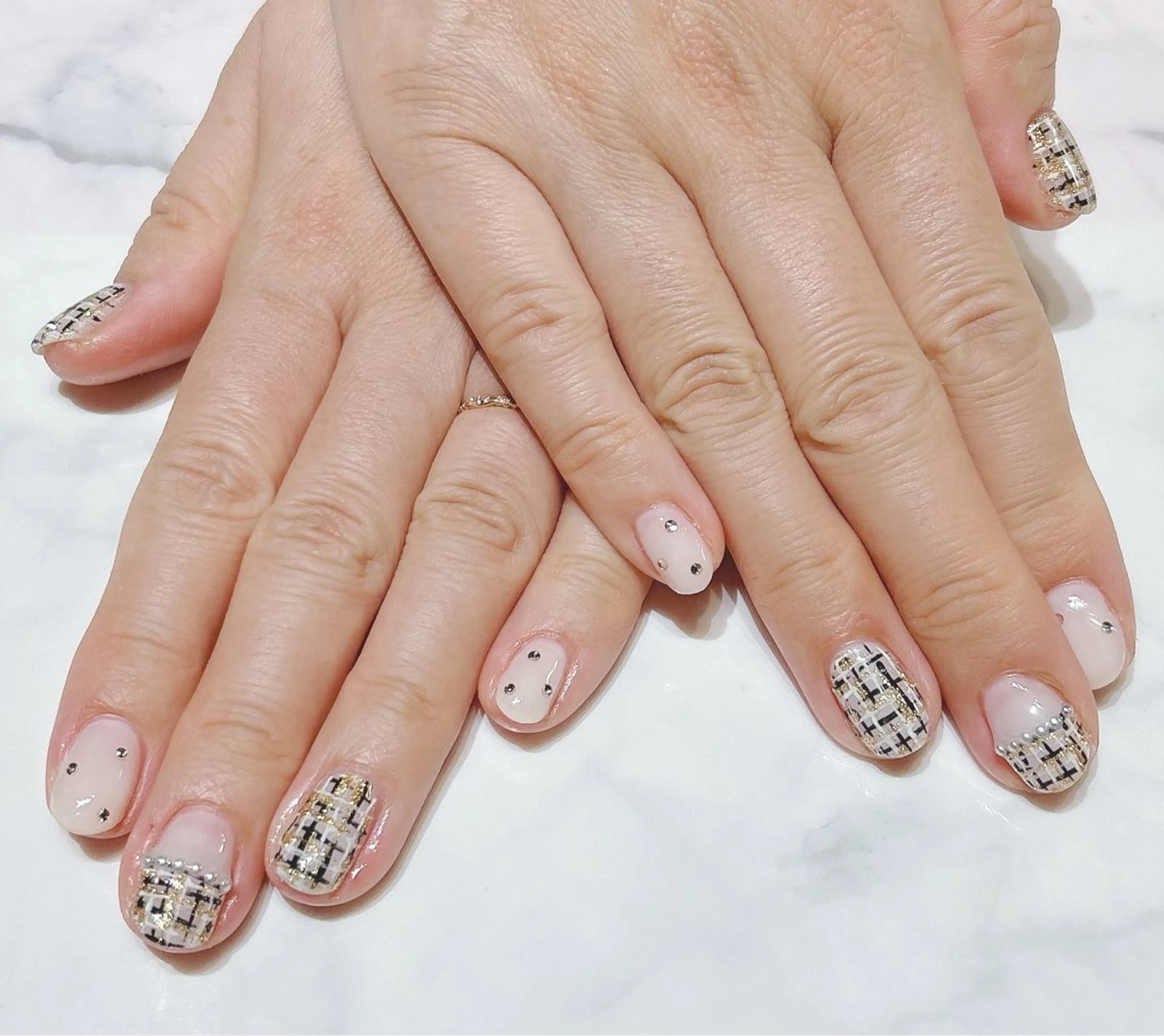 ネイル 持ち込み ネイルサロン Belleのネイルデザイン