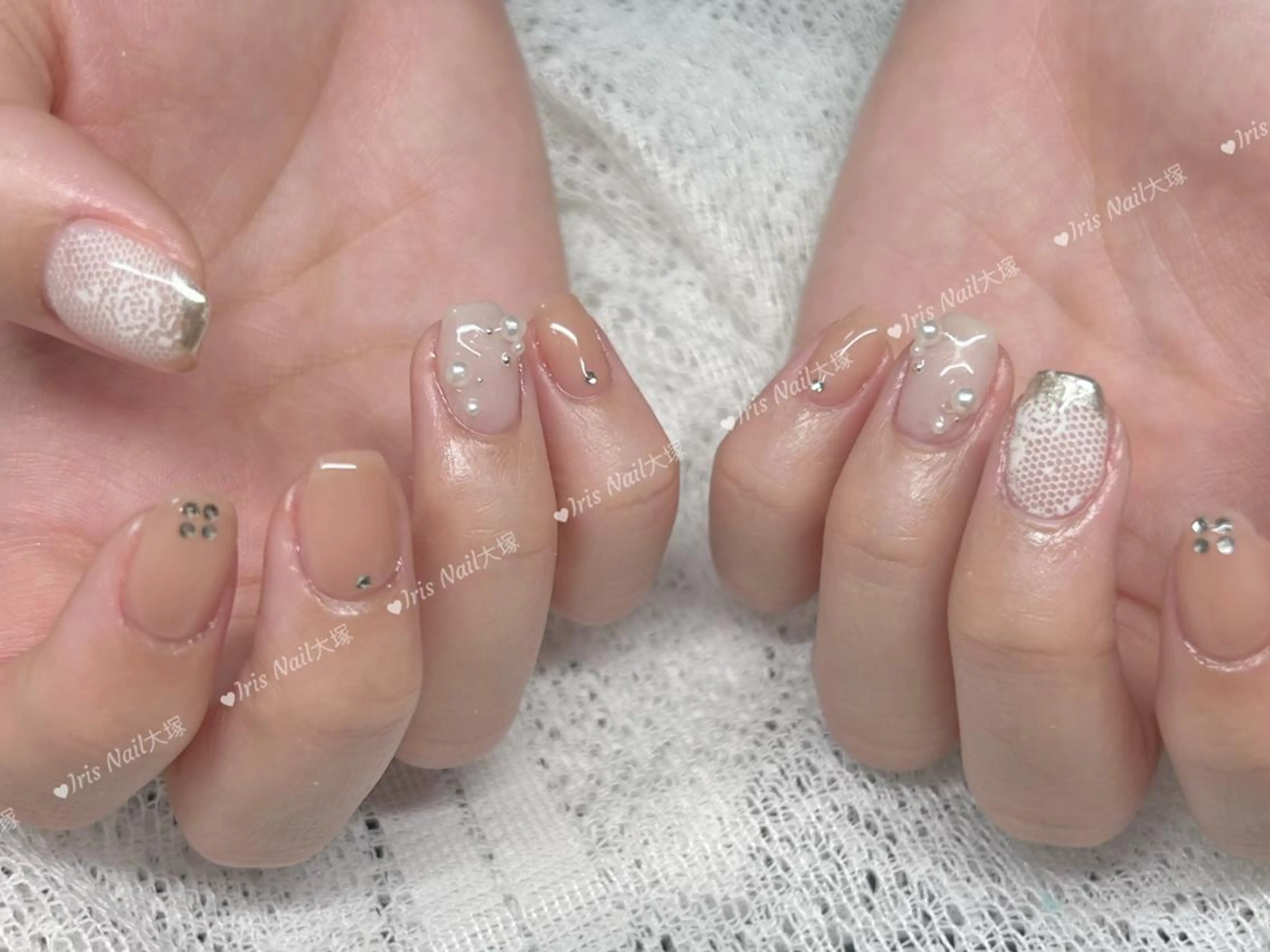 ネイル ハンドネイル ハンドケア 🍒IRIS Nail🌸のネイルデザイン