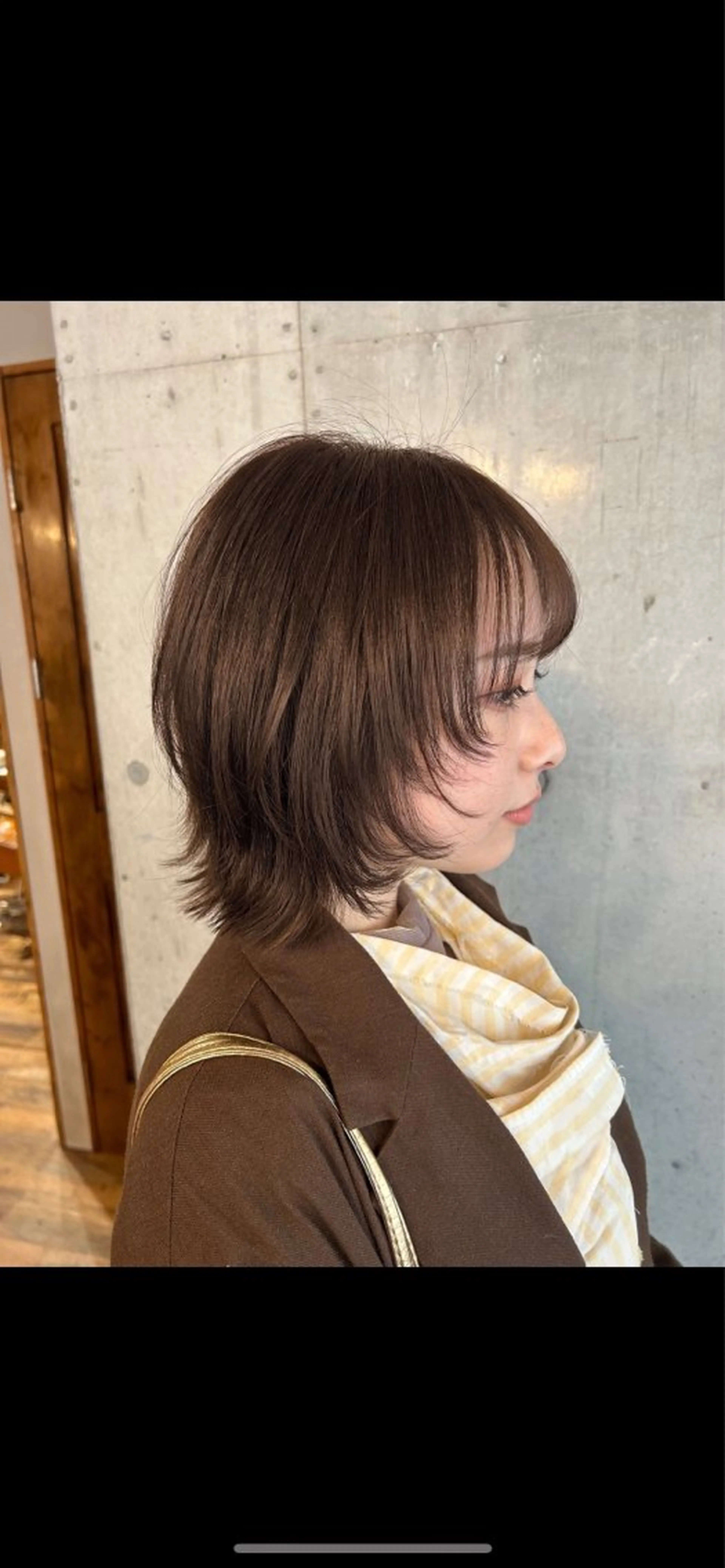 セミロング 🌷横浜/レイヤー /艶カラー🌷のヘアスタイル