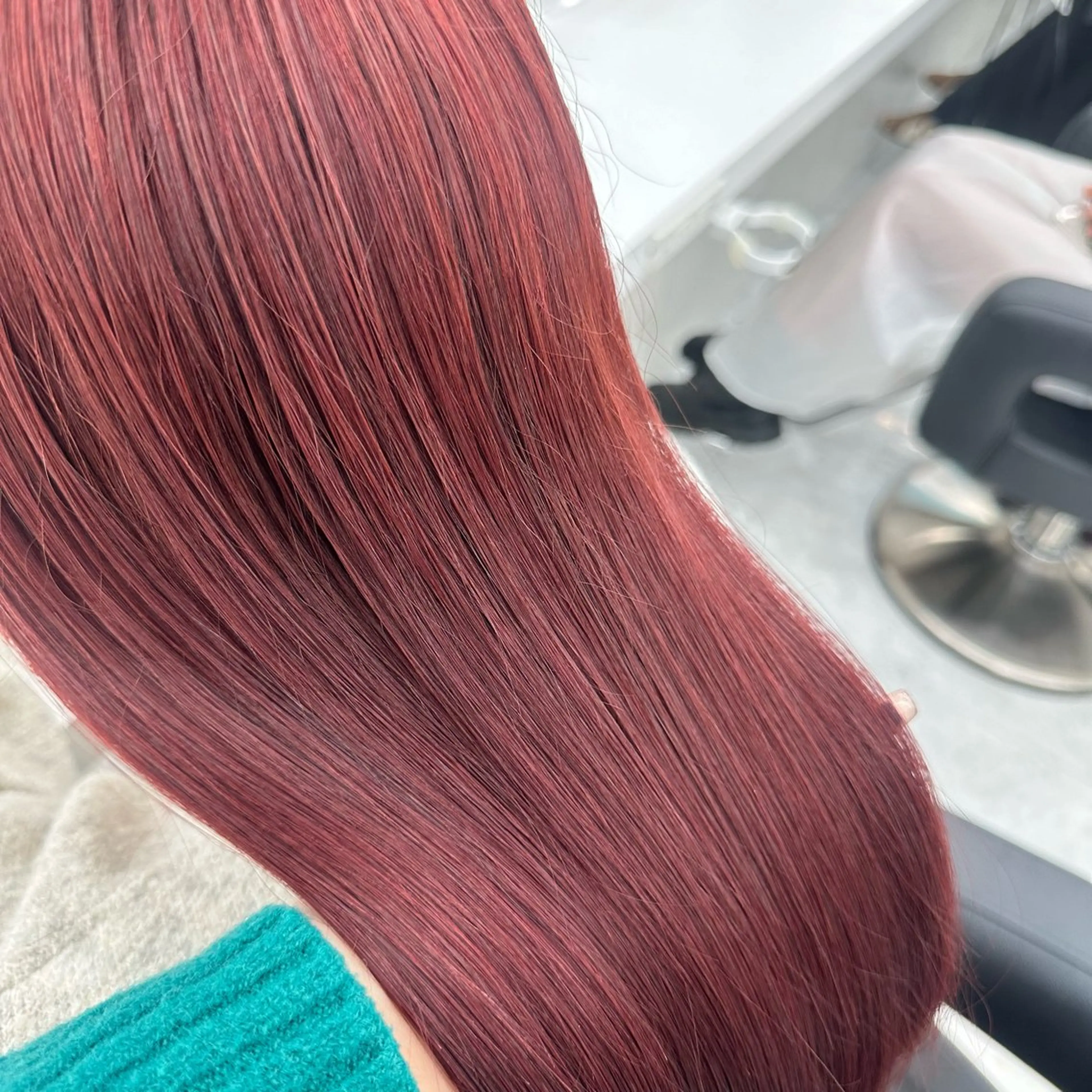 ロング カラー mina/暖色カラー 🥀韓国風カット🥀のヘアスタイル