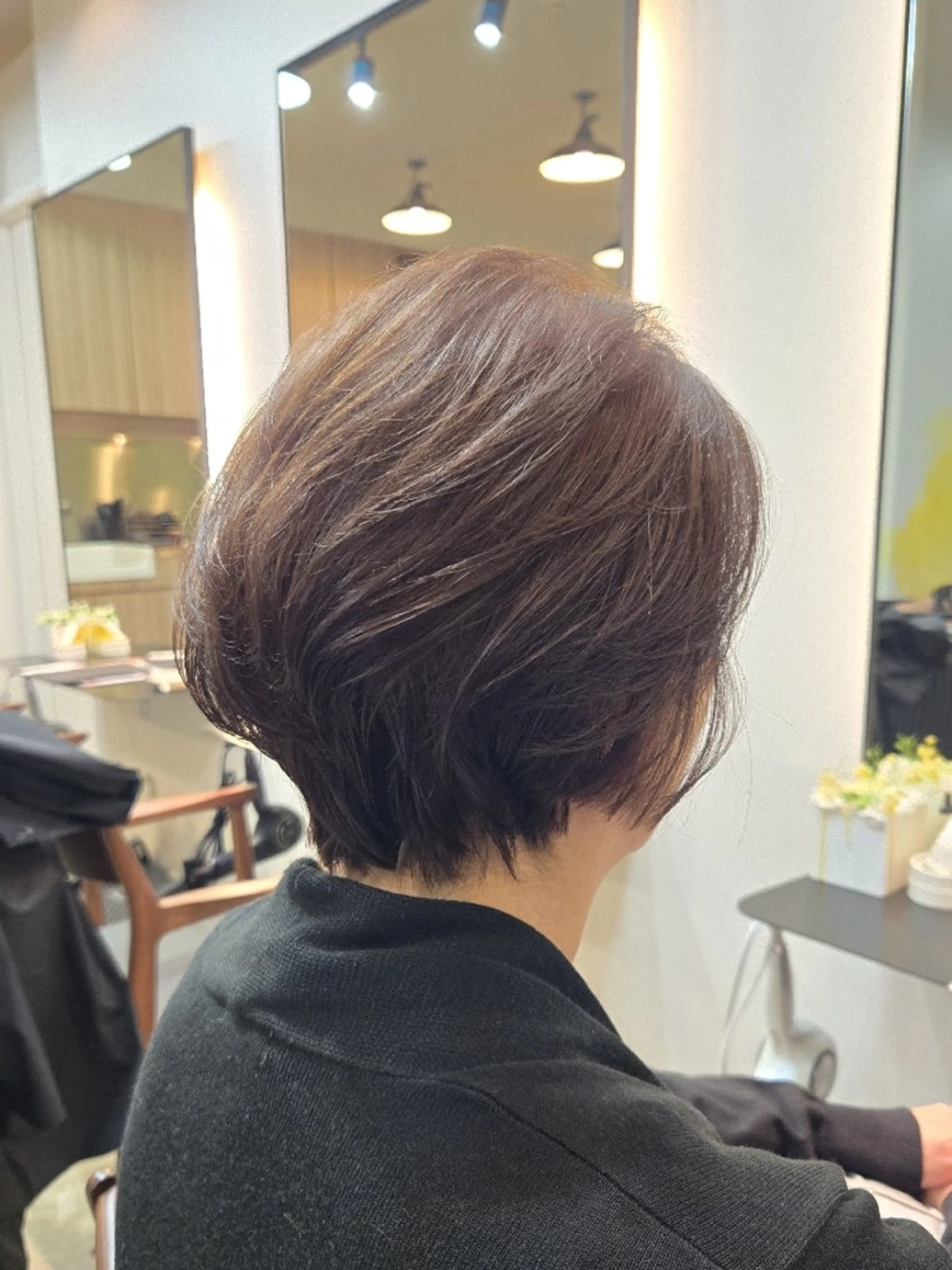 ショート カラー ショートヘア カット ヘアカラー トリートメント 野村 果音(カノン)のヘアスタイル