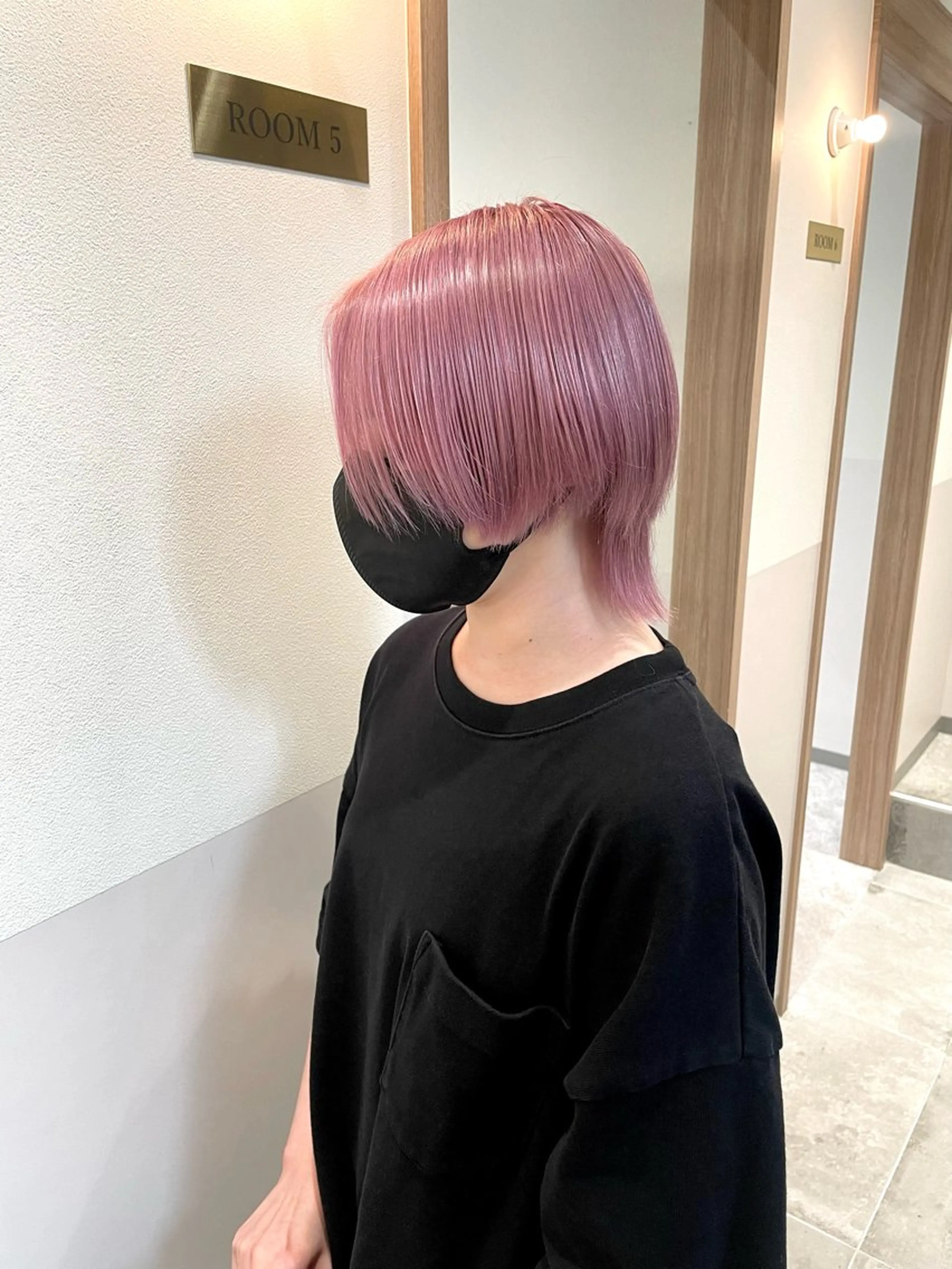 ショート カラー 田中大星 /ボブ 縮毛矯正のヘアスタイル