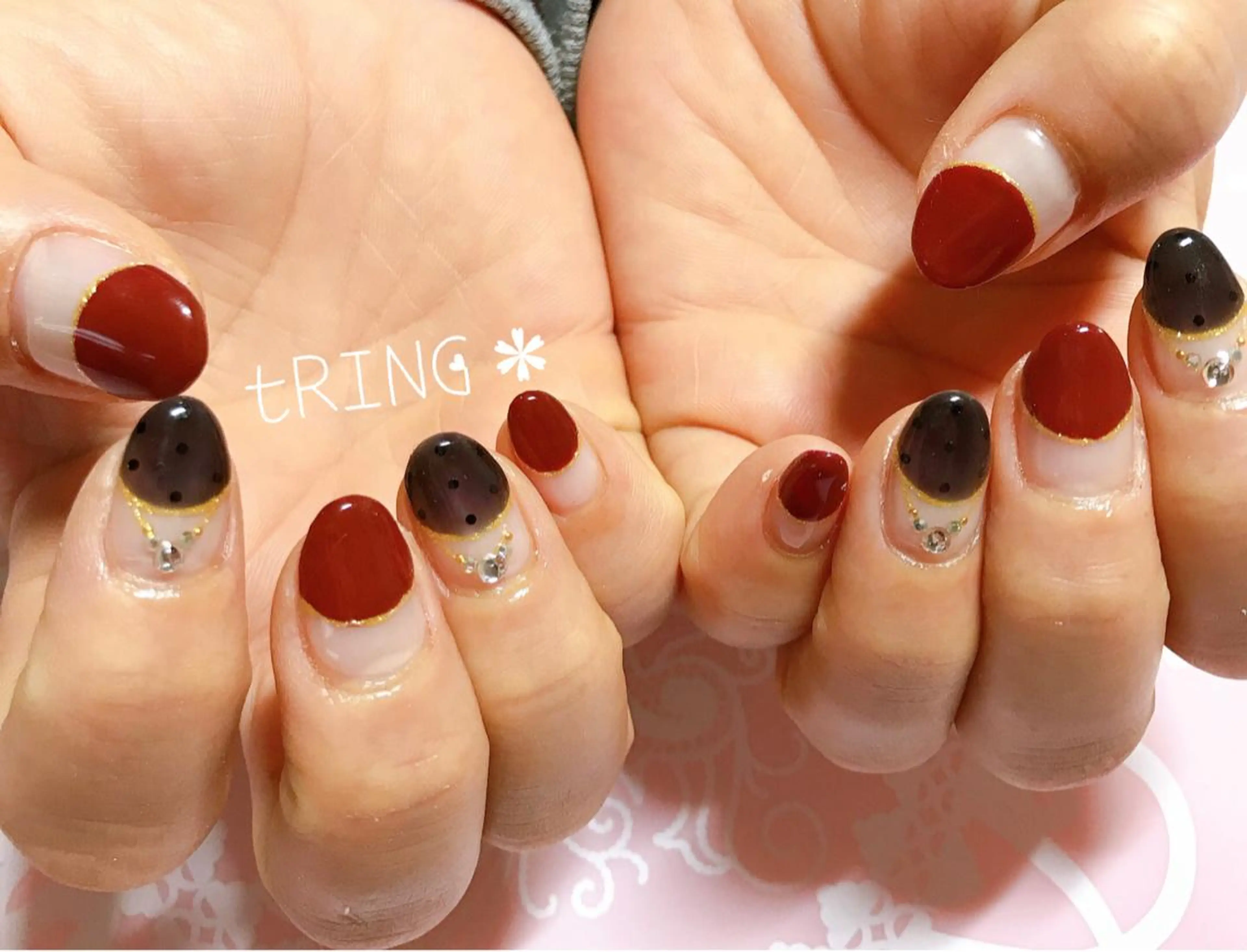 ネイル tRING＊ しいの木台のネイルデザイン