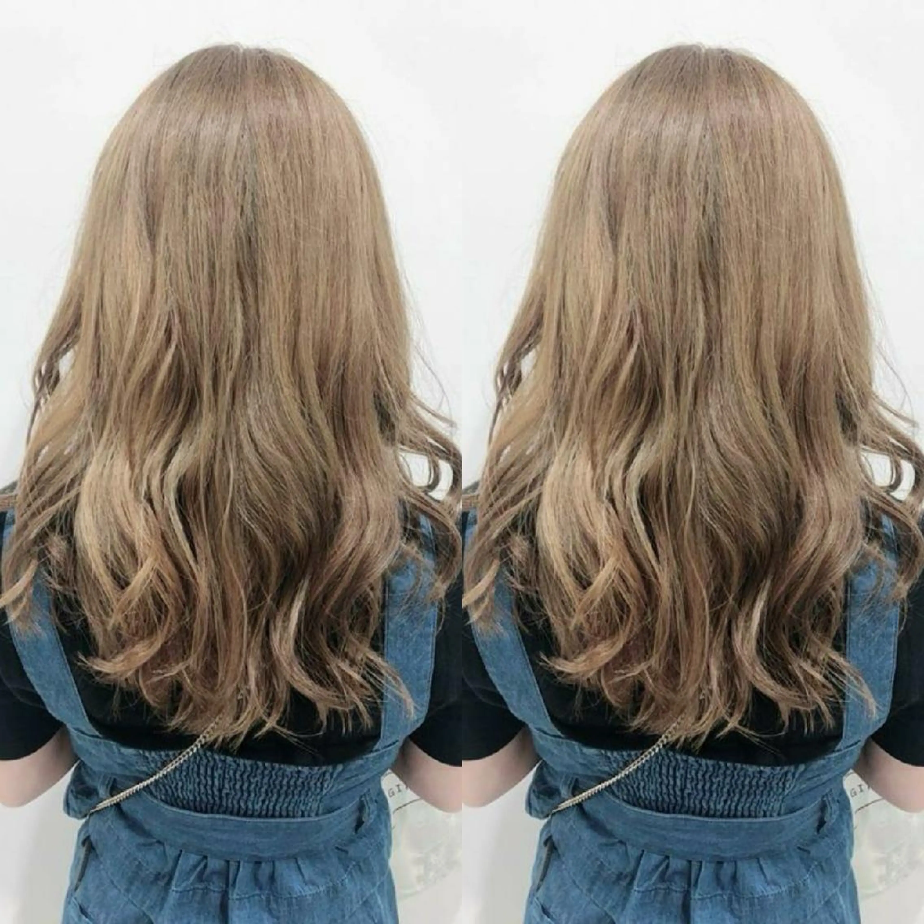 ロング カラー ブリーチ ヘアカラー 美谷添（ミヤゾエ） まどか大人ヘアサロンのヘアスタイル