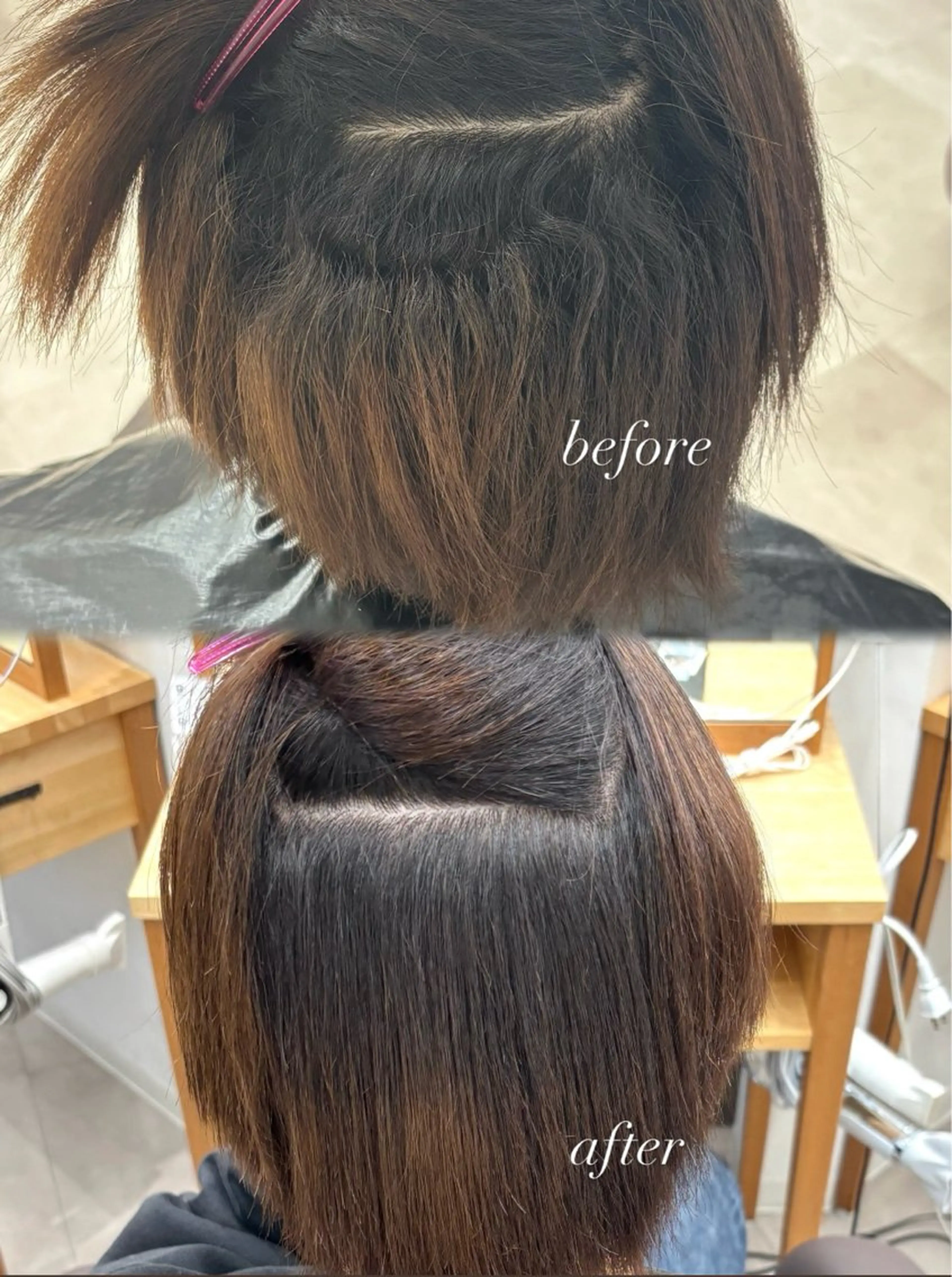 縮毛矯正 Ops hair カラー/縮毛矯正のヘアスタイル