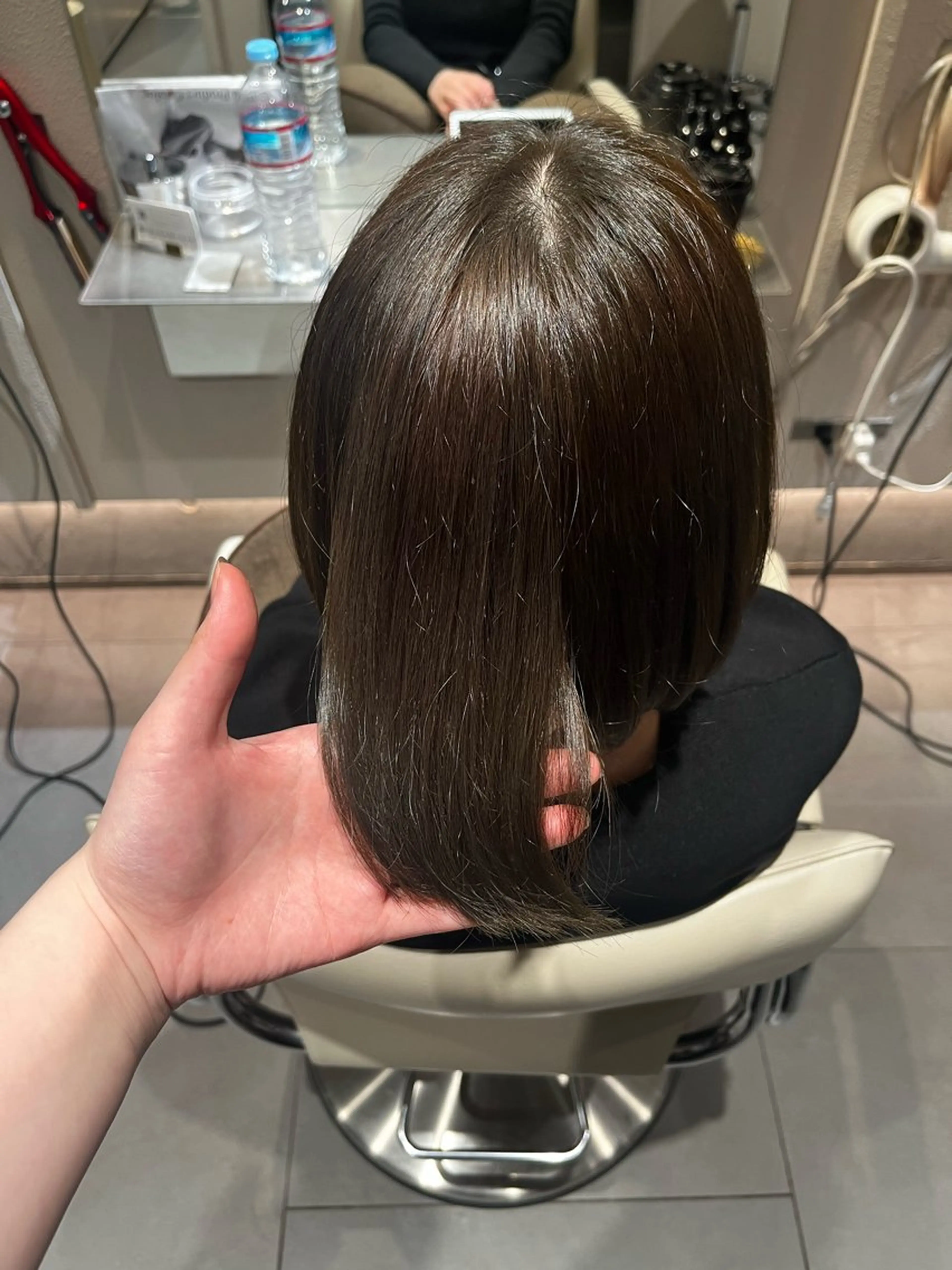 カラー ヘアカラー トリートメント ヘッドスパ 地毛風カラー/ NaRuのヘアスタイル