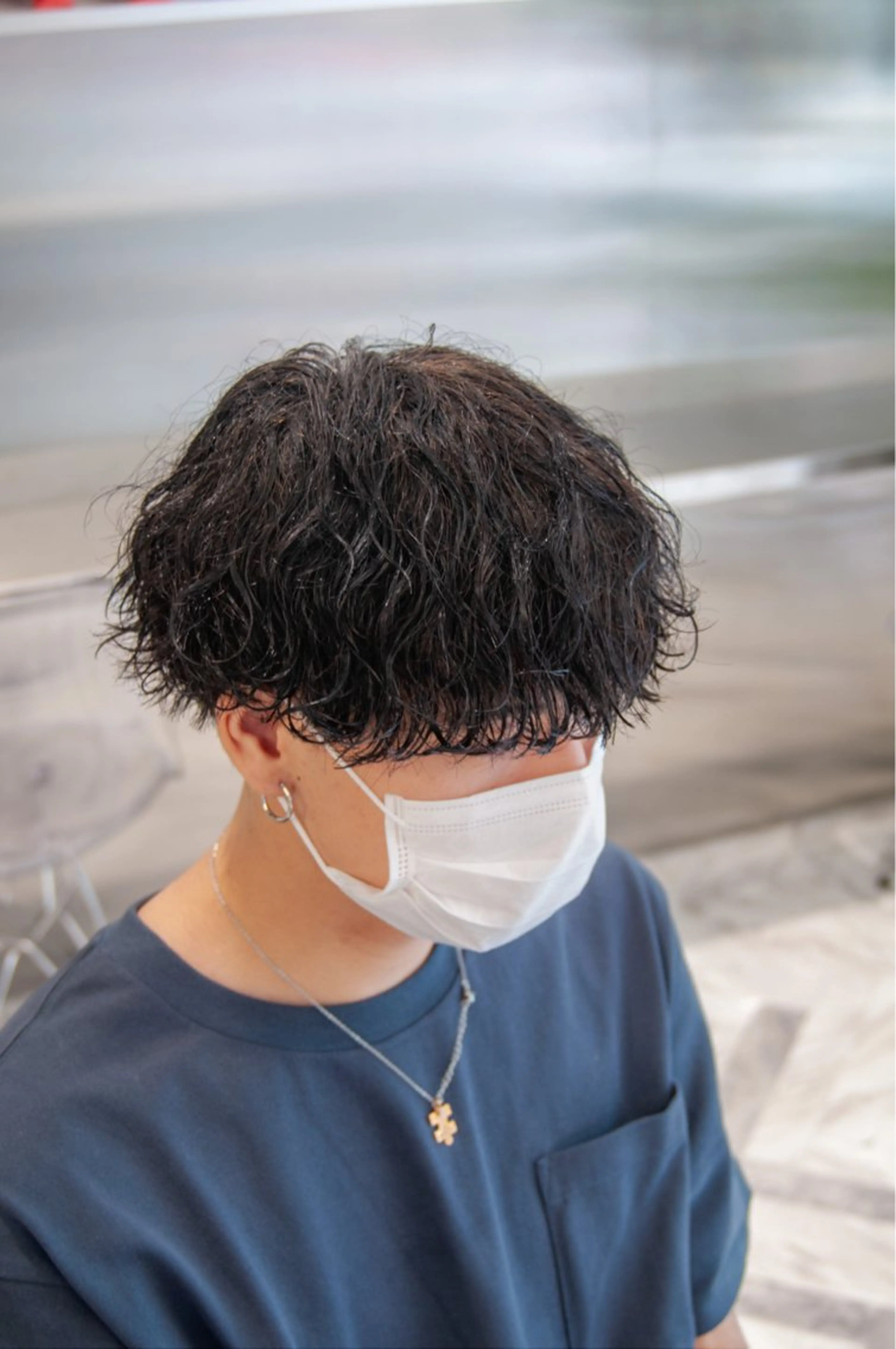 メンズ メンズパーマ 学生(メンズ向け) 波巻きパーマ カット パーマ シャドウパーマ/ ルーズパーマ/メンズのヘアスタイル