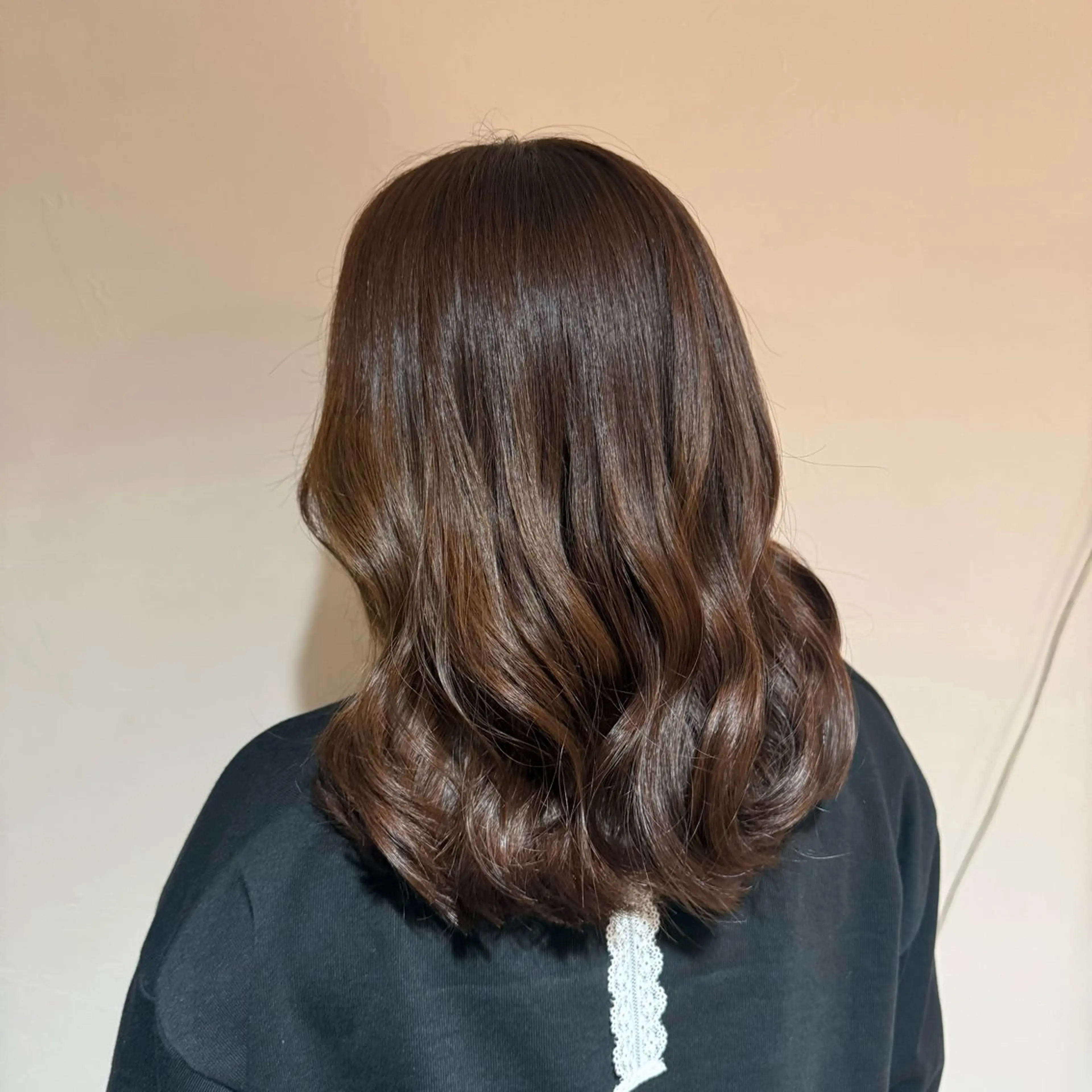 ミディアム カラー ベージュカラー ブラウンカラー ヘアカラー トリートメント ✵ ✯MOMOKA✯ ✵のヘアスタイル