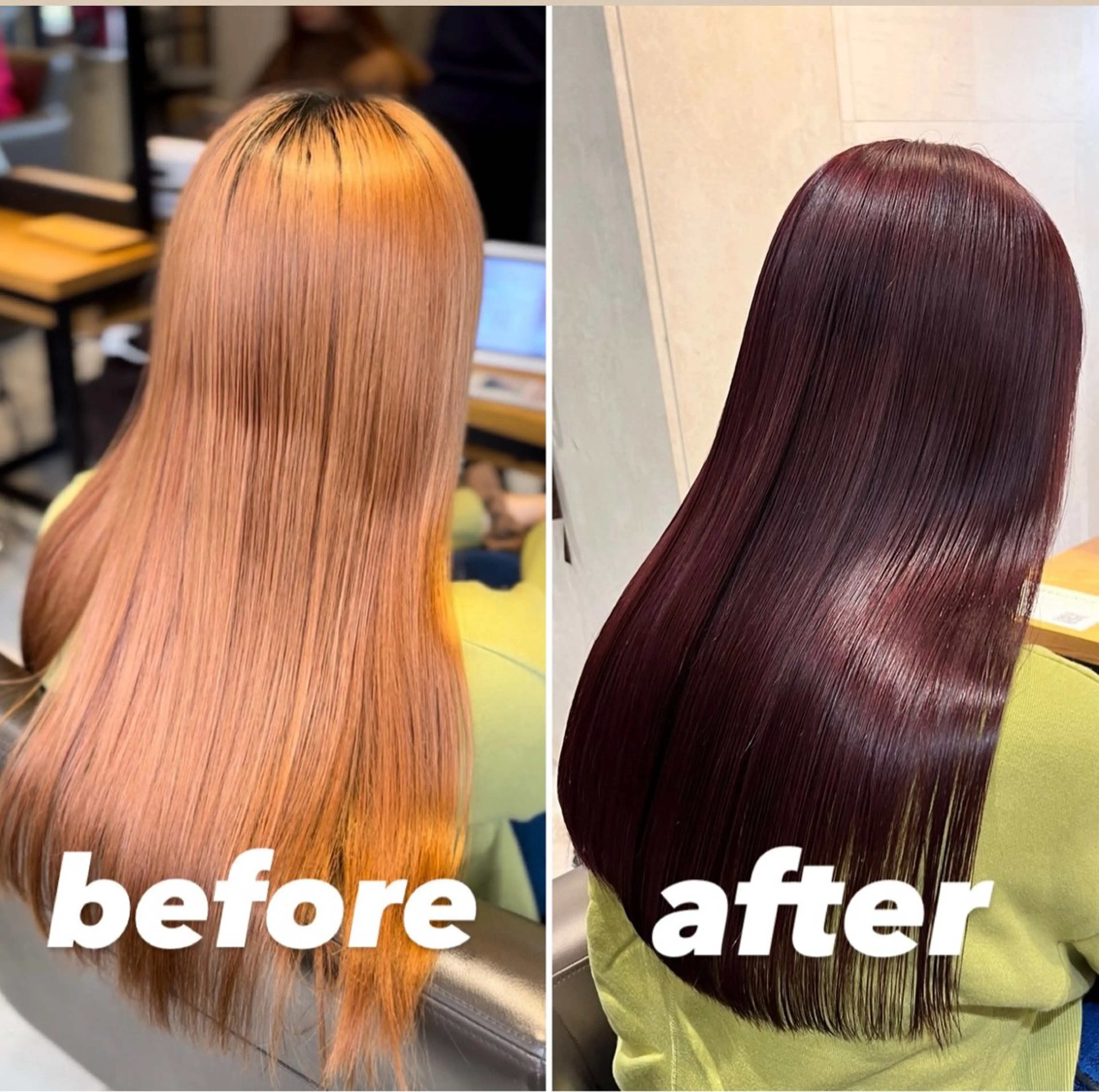 ロング カラー 🌿earth亀有店 【緑髪のノブ】🌿のヘアスタイル