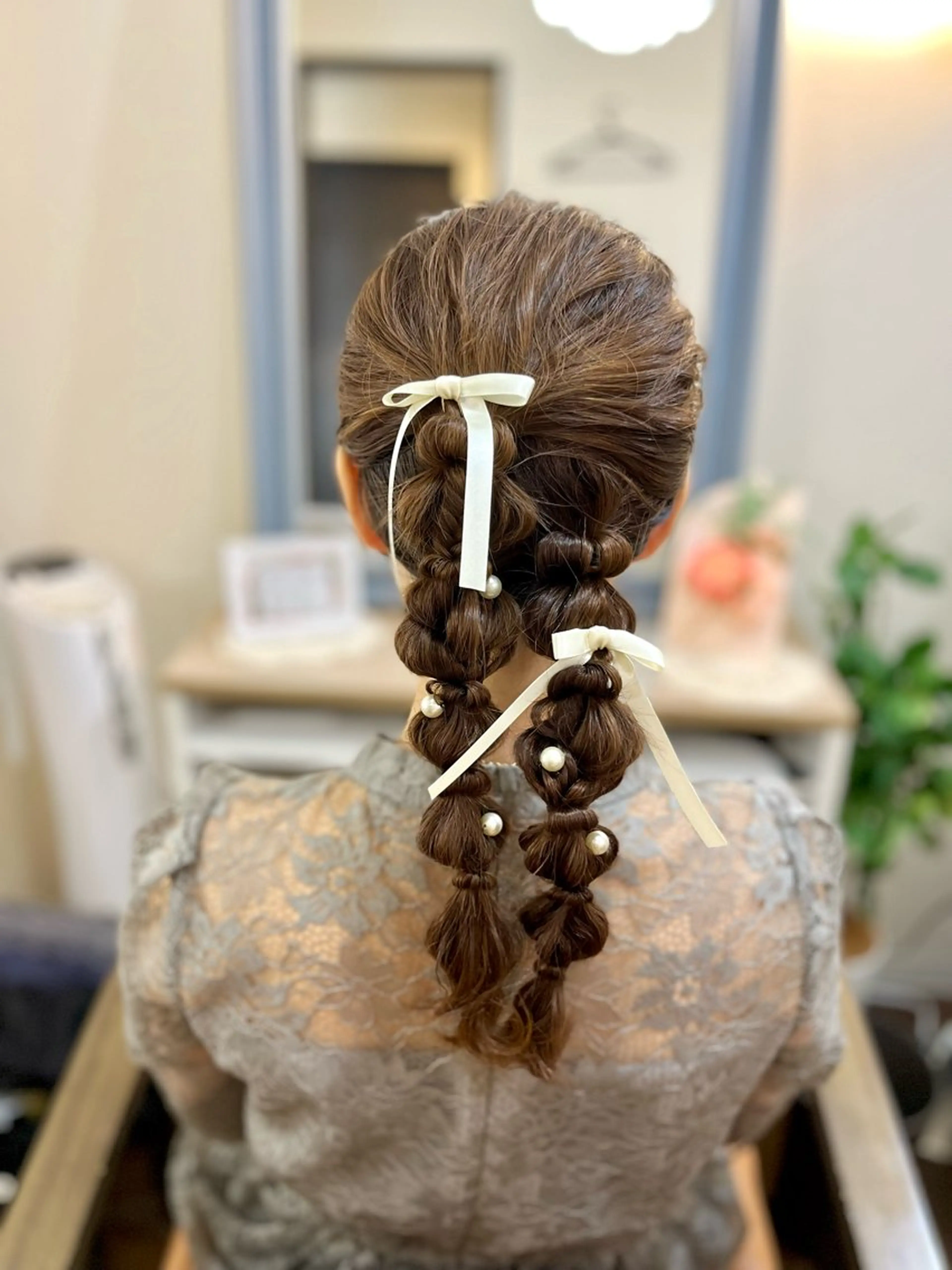 ヘアアレンジ 似合わせヘアメイク 💐オダギリチアキのヘアスタイル