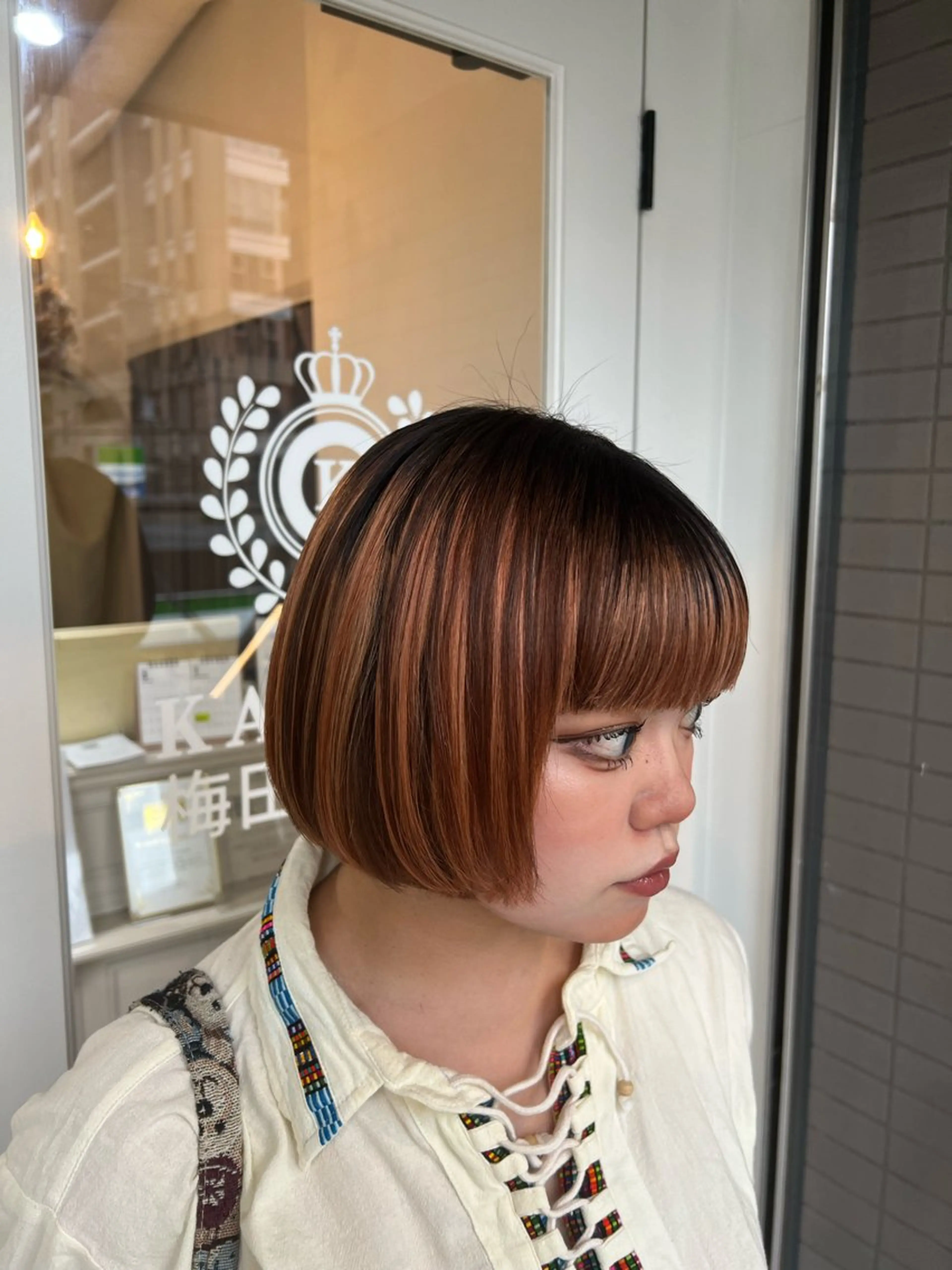 ショート ボブ 髙橋 秀果のヘアスタイル