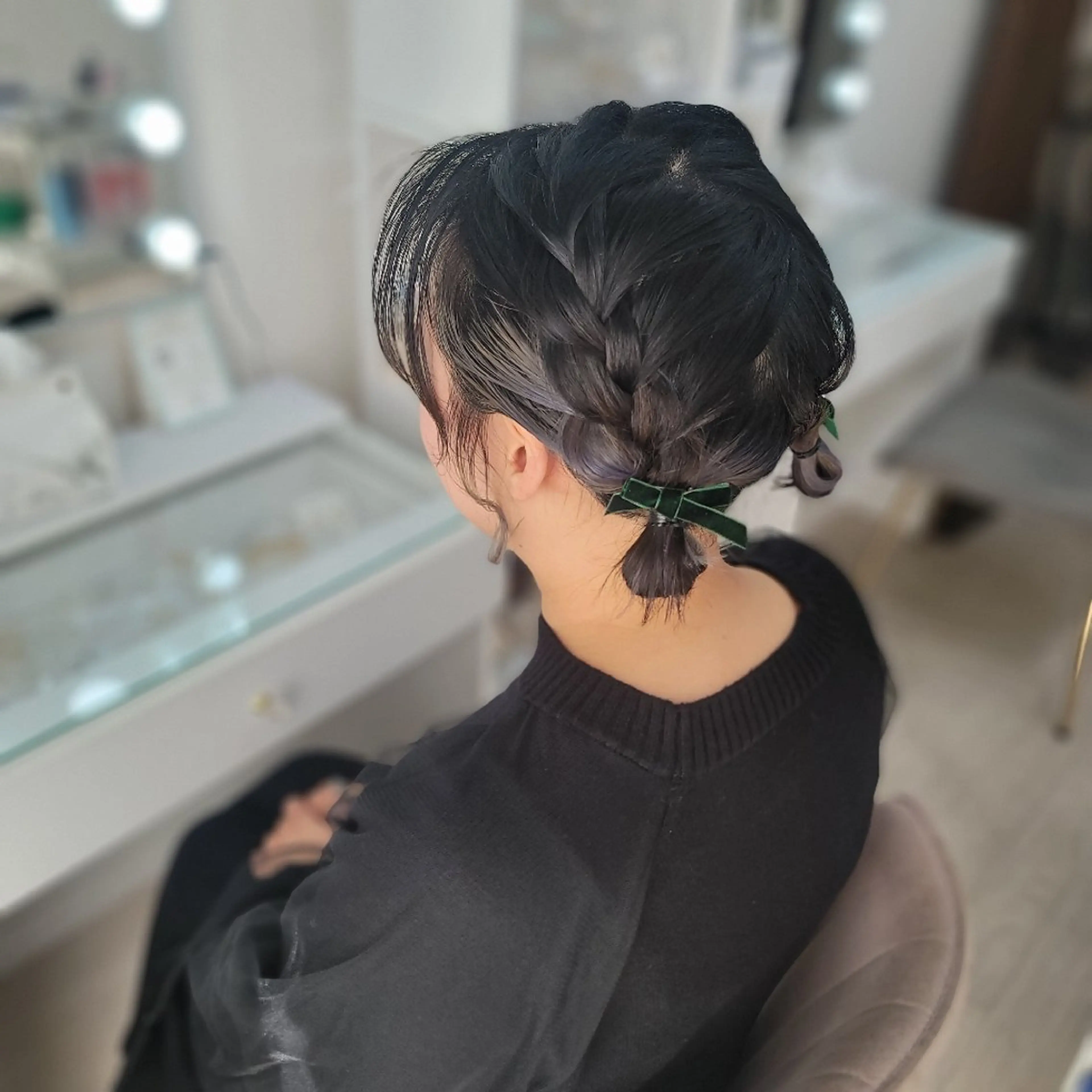 ショート ヘアアレンジ ヘアセット 渥美 寿美翔のヘアスタイル