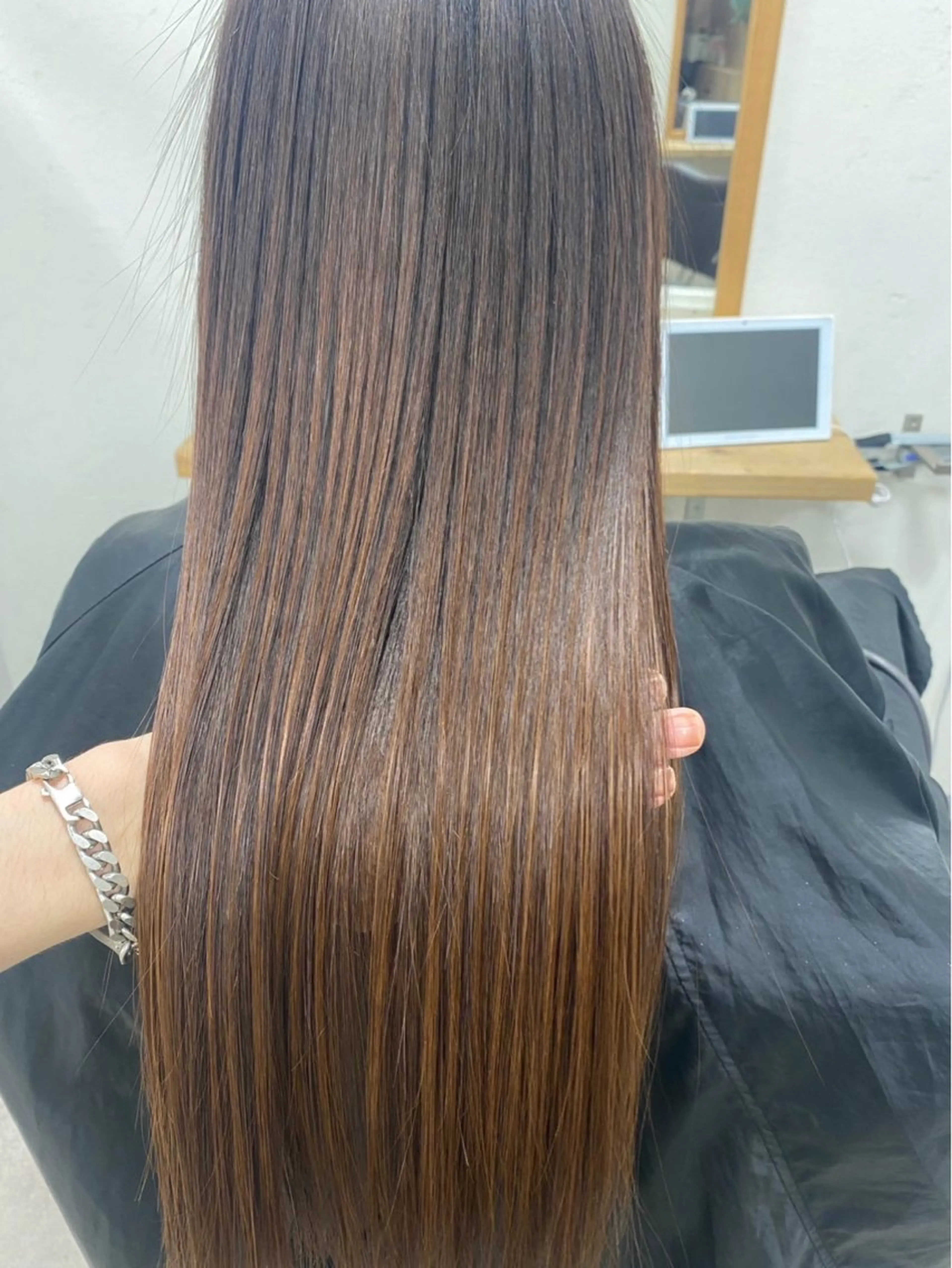 ロング カット ヘアカラー 縮毛矯正 トリートメント 🎊地域最安値🎊 髪質改善/NAOKIのヘアスタイル