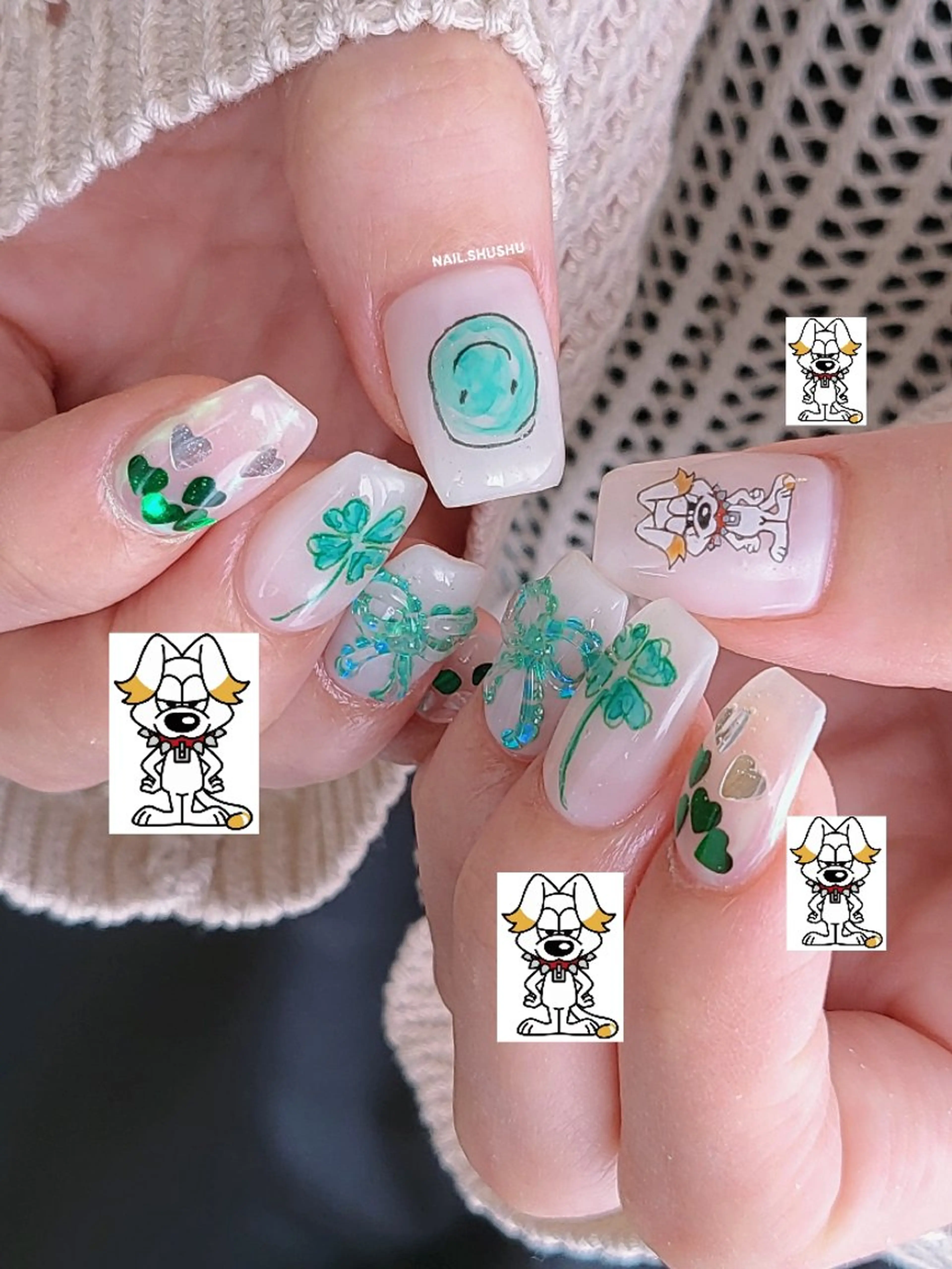 ネイル 3dパーツ/流行り 👧shushu❤️のネイルデザイン