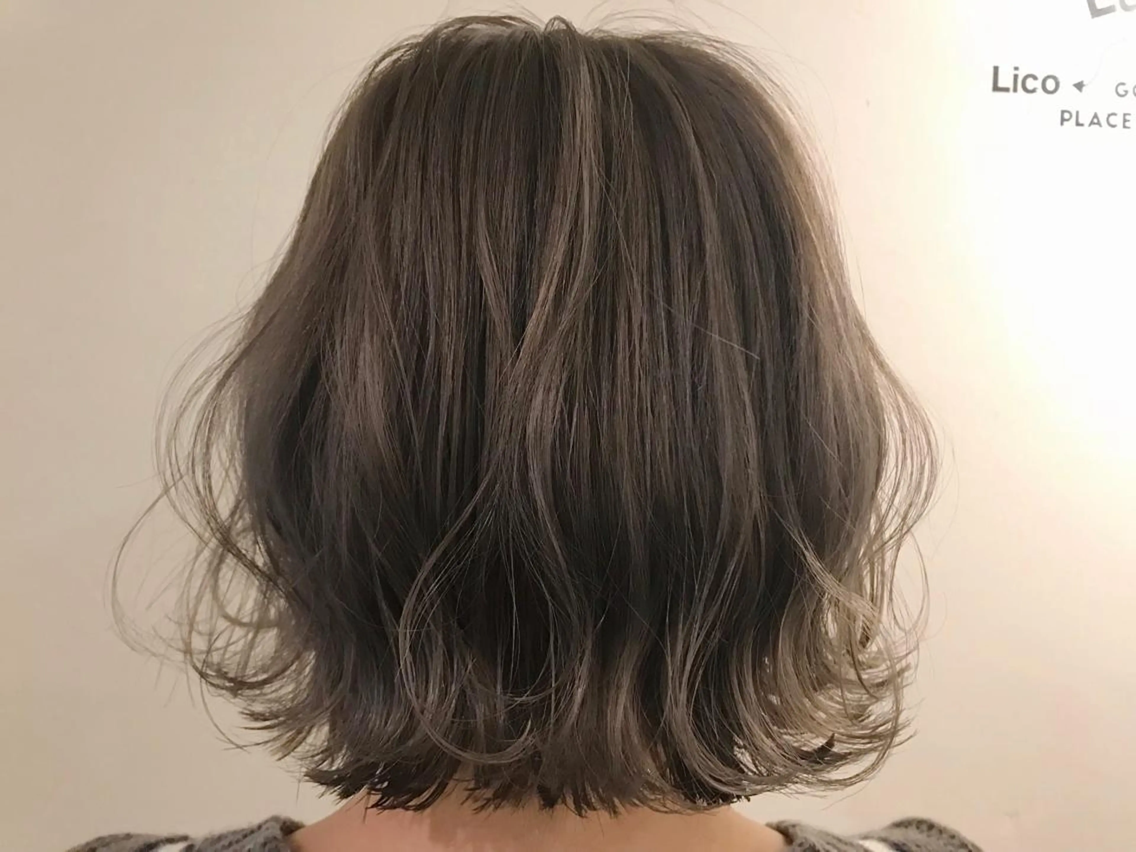 ショート カラー グレージュ 💈LuTa💈_ 公式_NewOpenのヘアスタイル