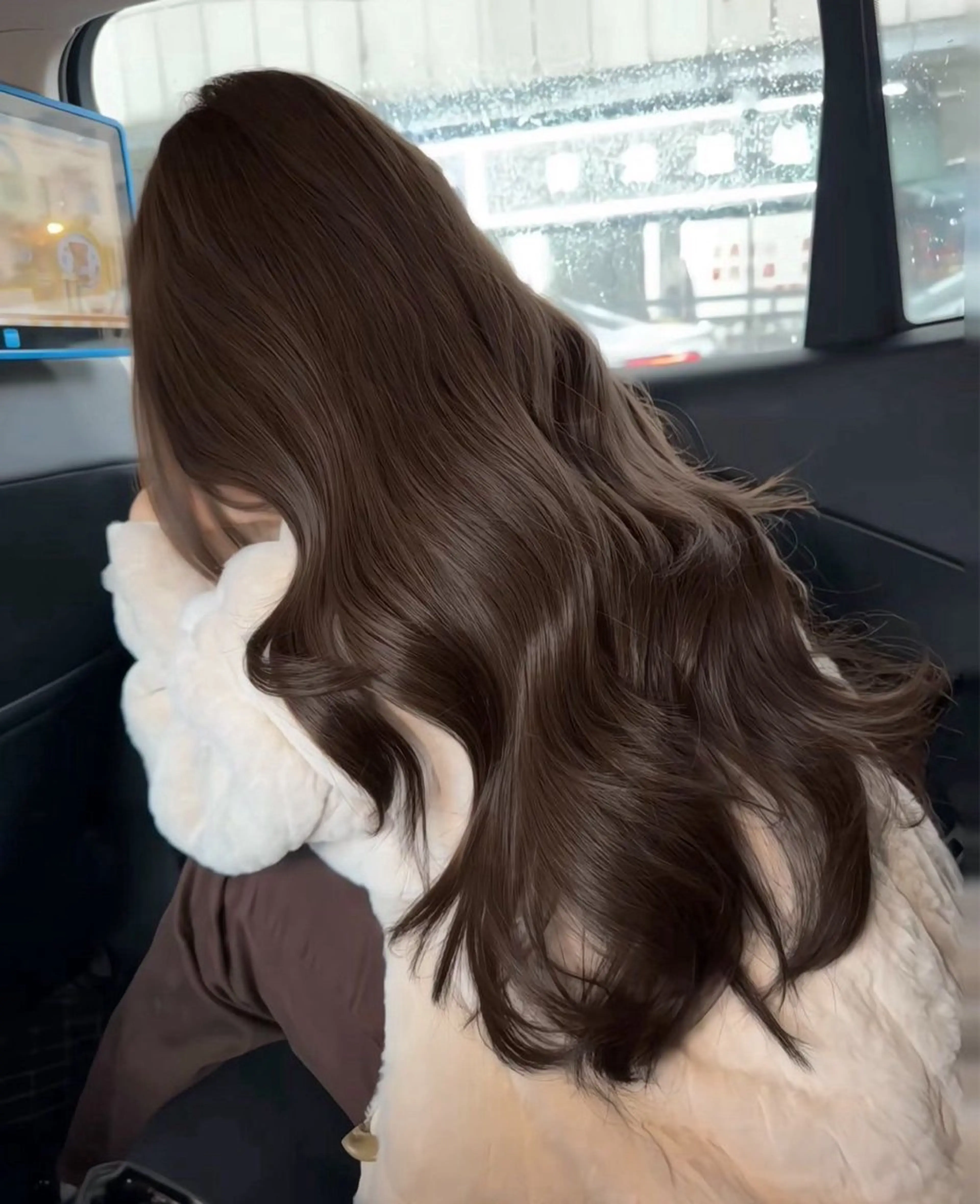 ロング カラー ヘアカラー トリートメント 中韓レイヤー/ ブラウン🤎はやとのヘアスタイル