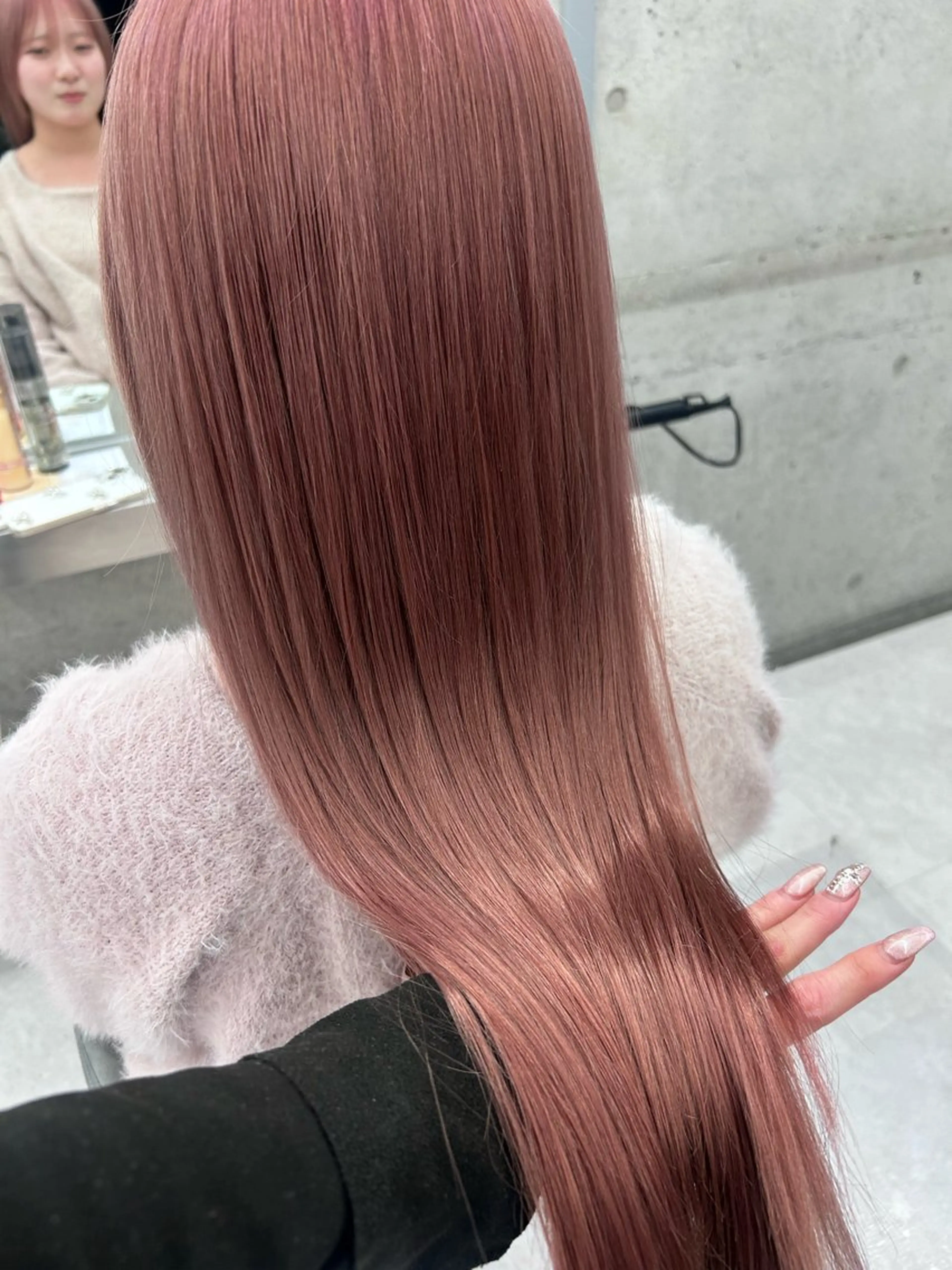 ロング カラー カット ヘアカラー カラー/エクステ 🤍ルナのヘアスタイル