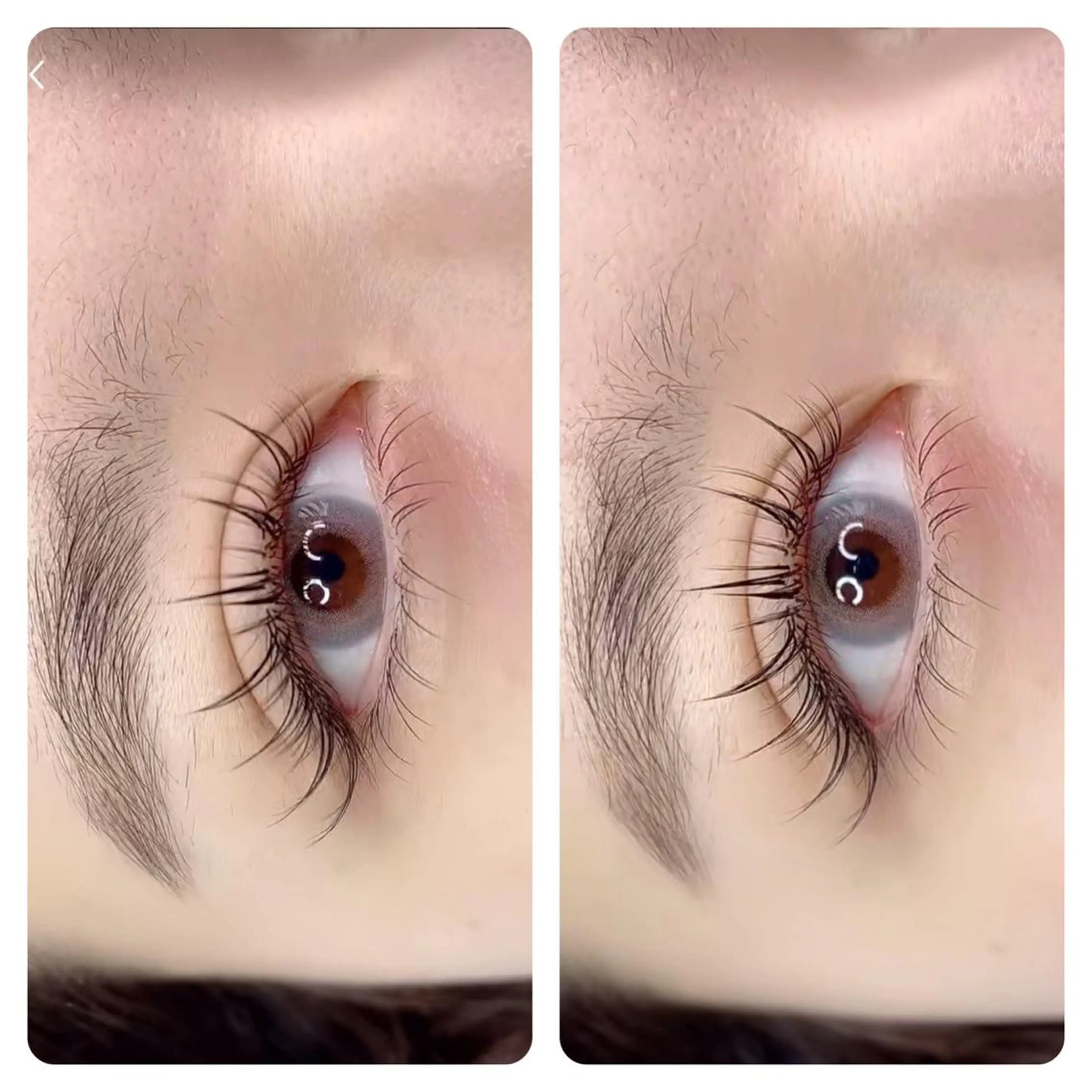 パーマ マツエク・マツパ アイブロウ 神山 ビューティー・アイのマツエク・マツパデザイン