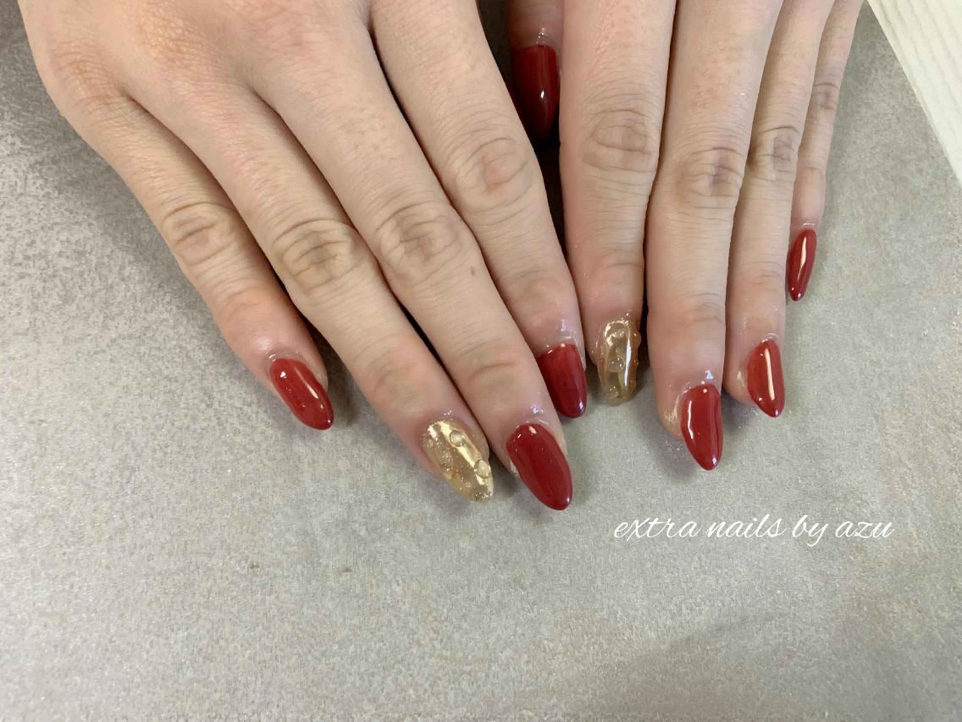 ネイル アートネイル ミラーネイル ハンドネイル extranails ／lemellaのネイルデザイン