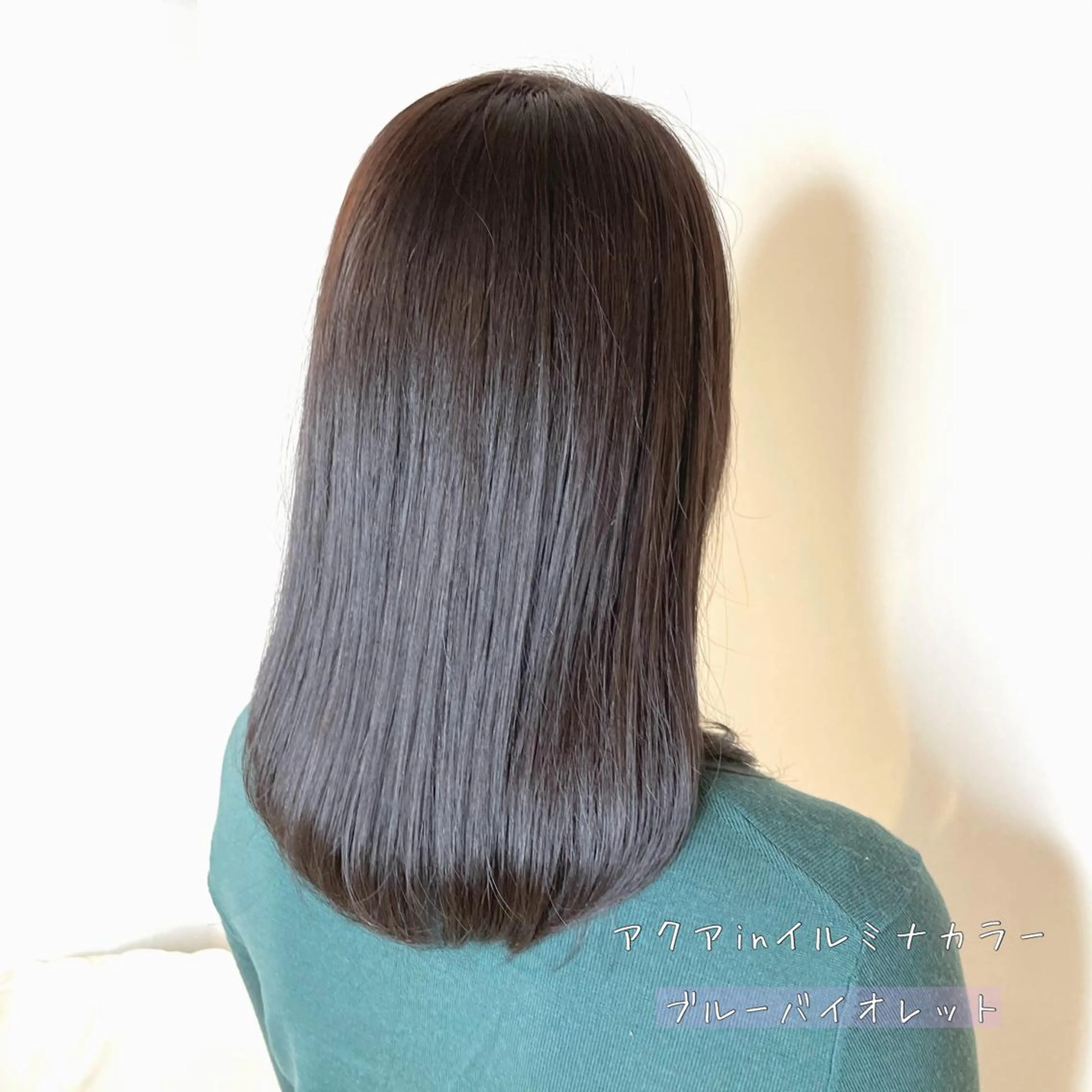 セミロング シンカ 表参道のヘアスタイル