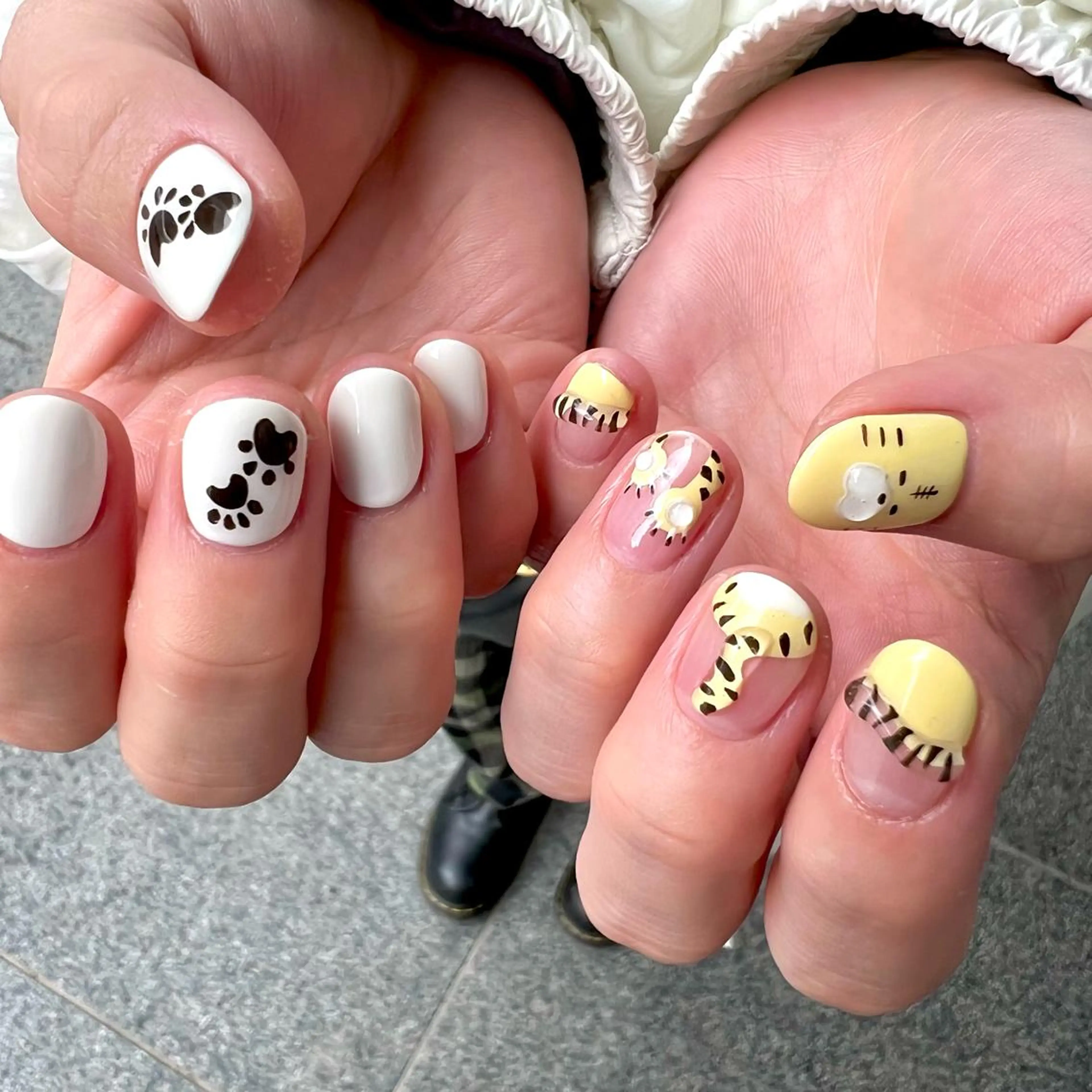 ネイル ハンドネイル 🧁🥕 asukaのネイルデザイン