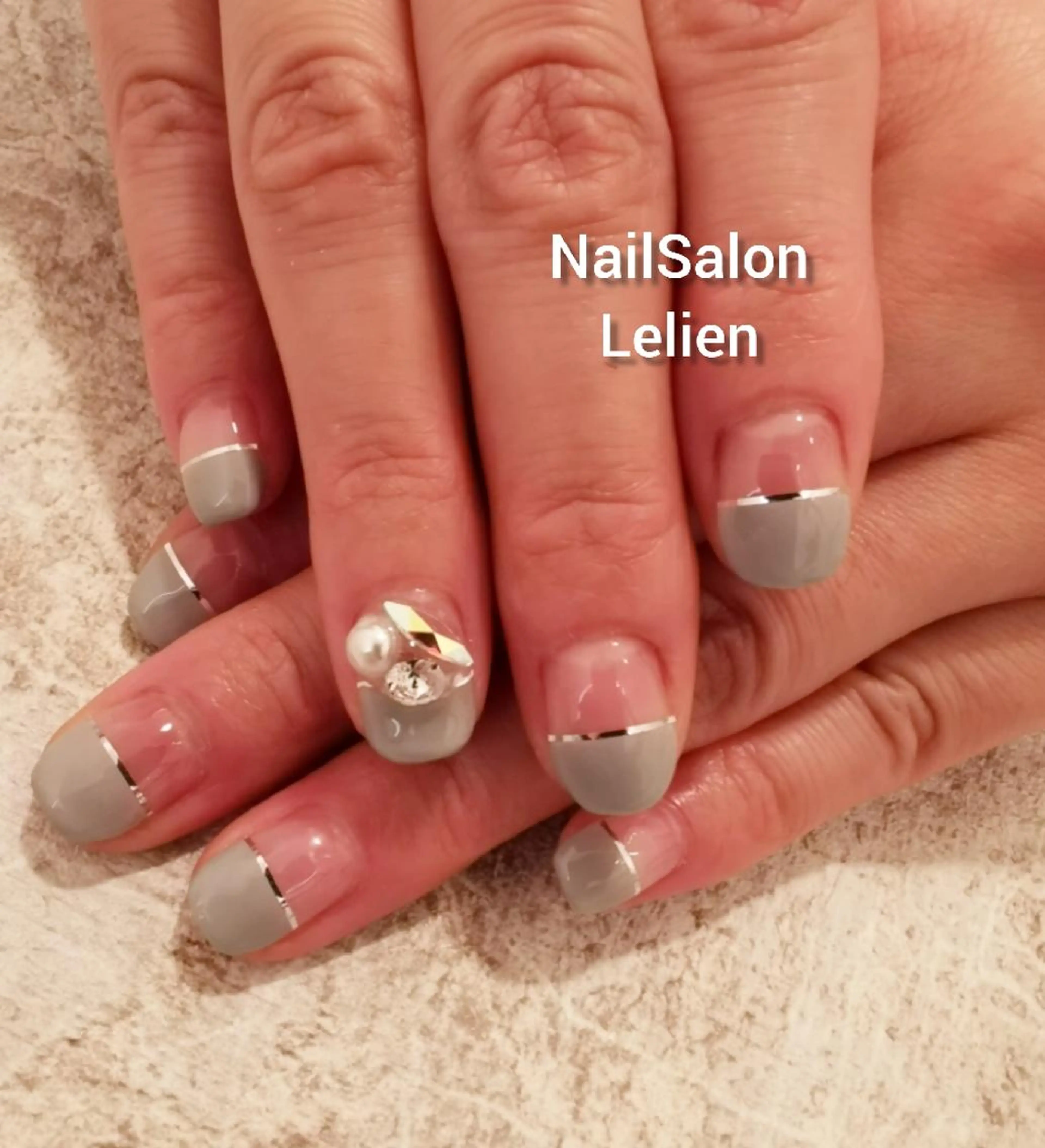 ネイル フレンチネイル 人気エリア💖完全個室【ルリエ】所属・ネイルサロン Lelienルリエのネイルデザイン