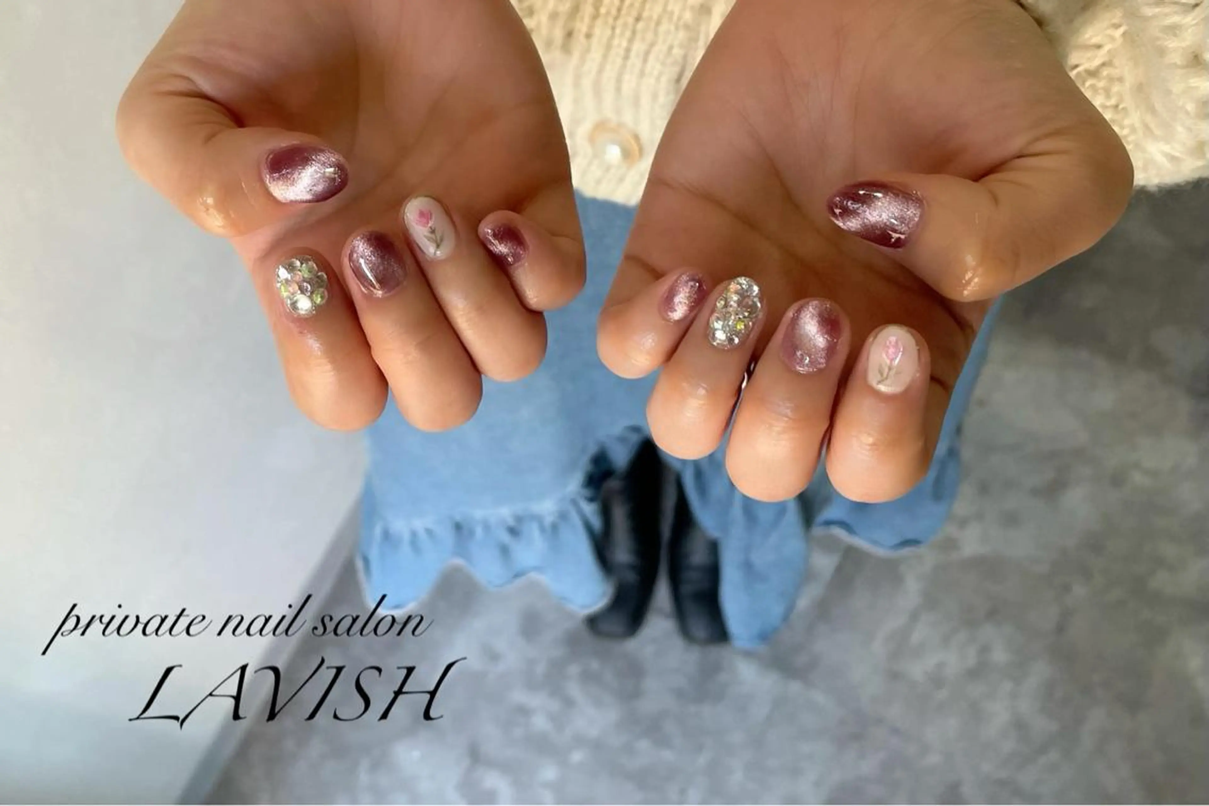 ネイル LAVISH nail salonのヘアスタイル