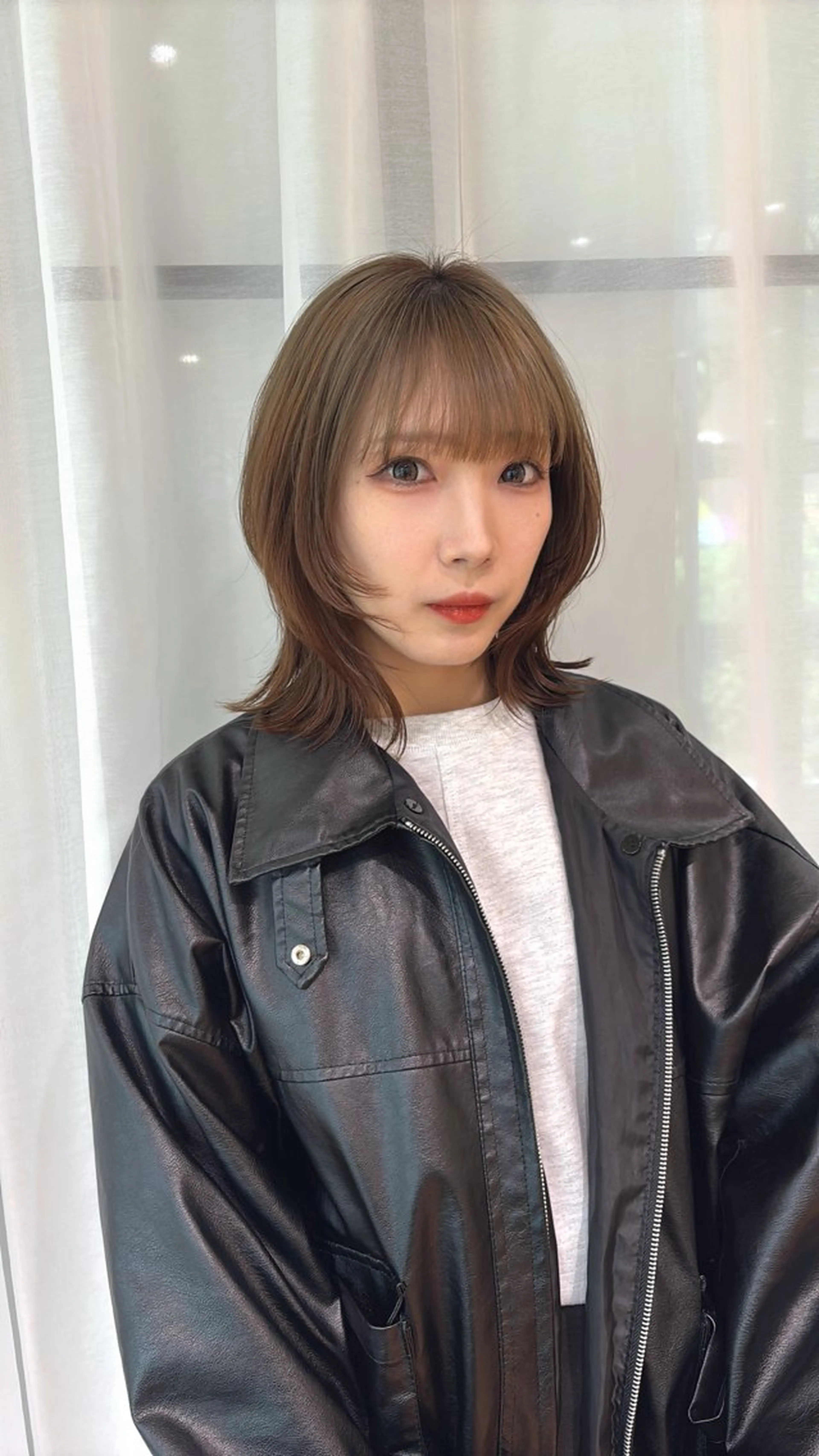 ミディアム 梅田美容室/カット /Maoのヘアスタイル