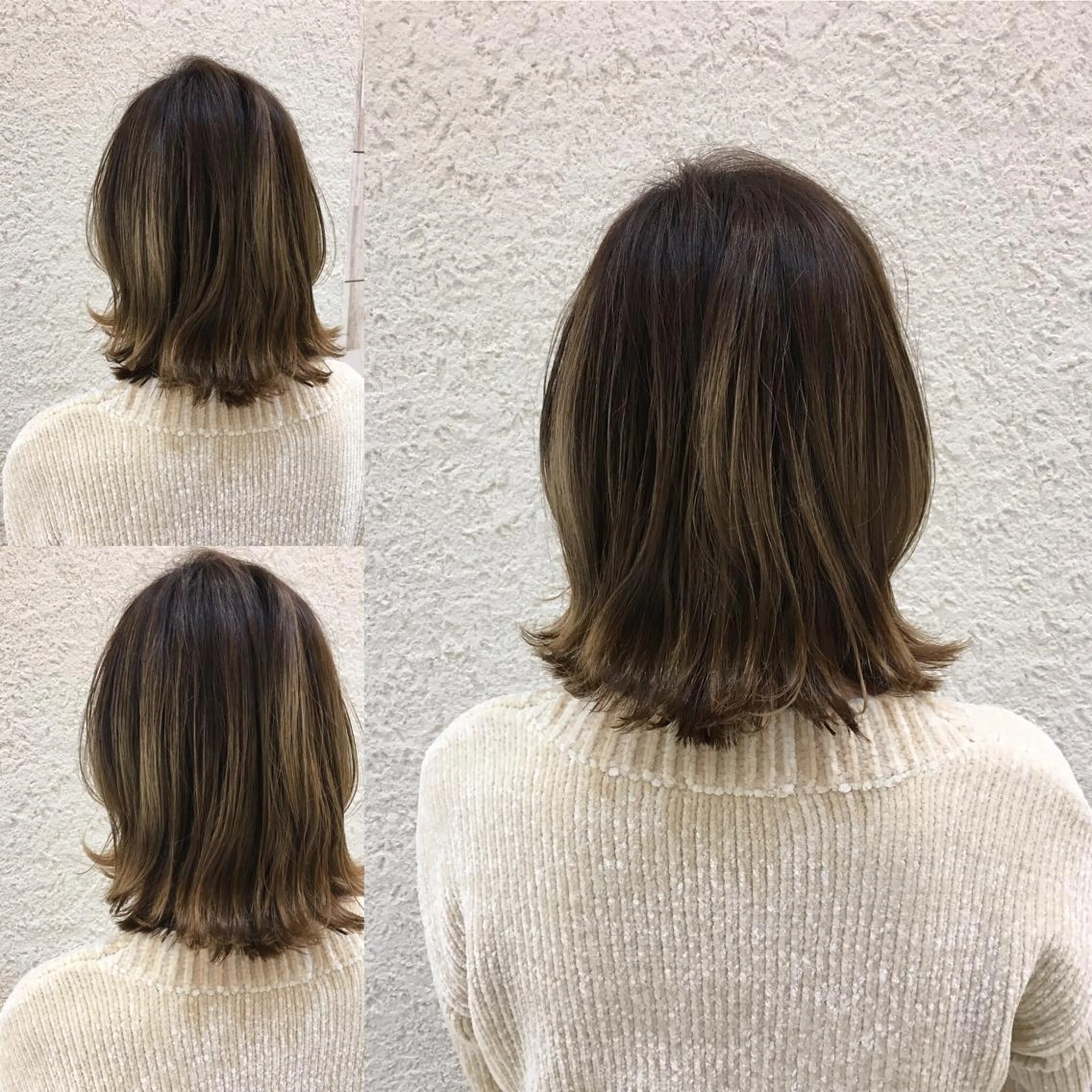 ミディアム カラー 中村 侑弘のヘアスタイル