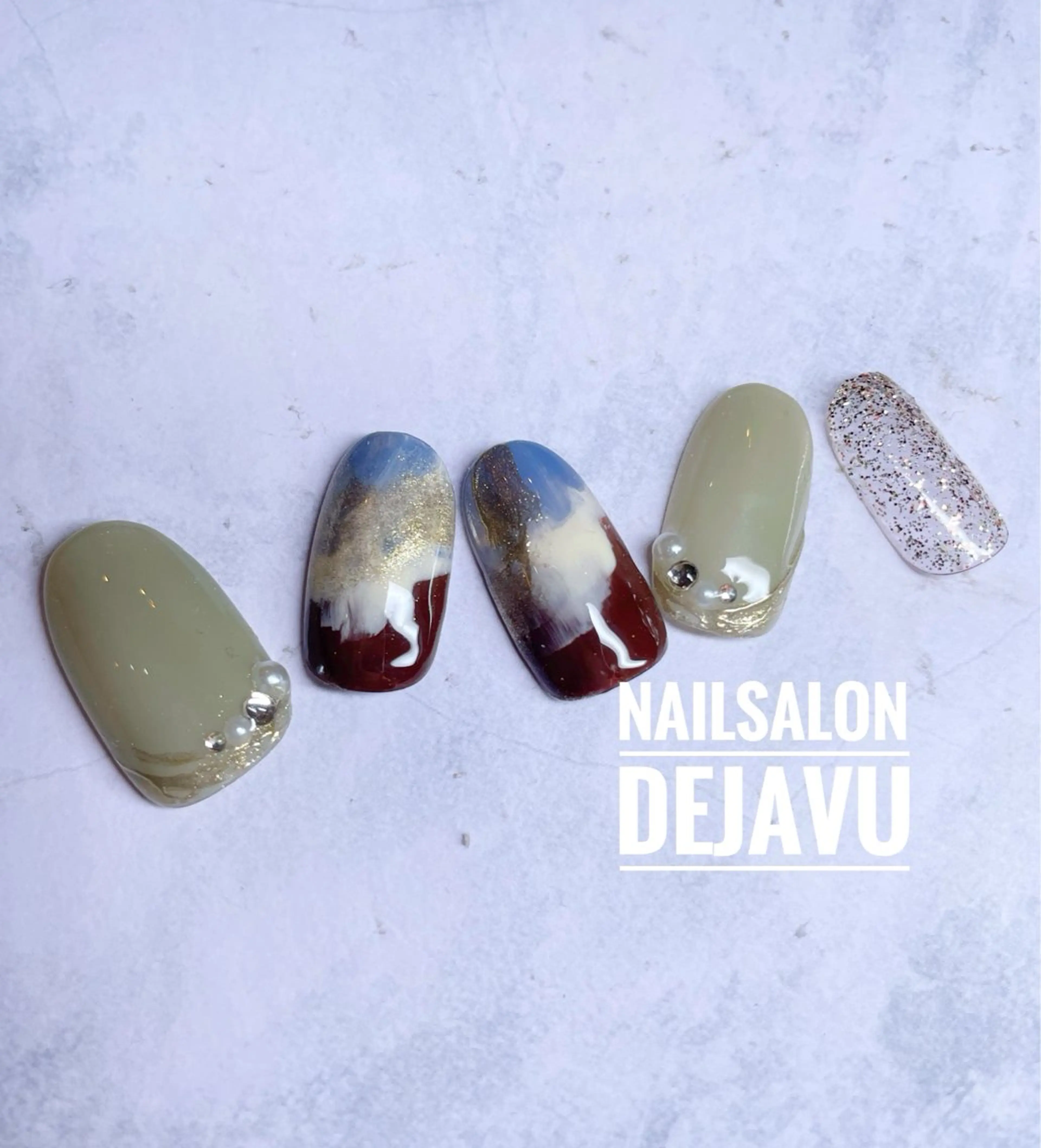 ネイル ニュアンスネイル ハンドネイル Dejavu所属・Nail salon Dejavu 🌿のネイルデザイン