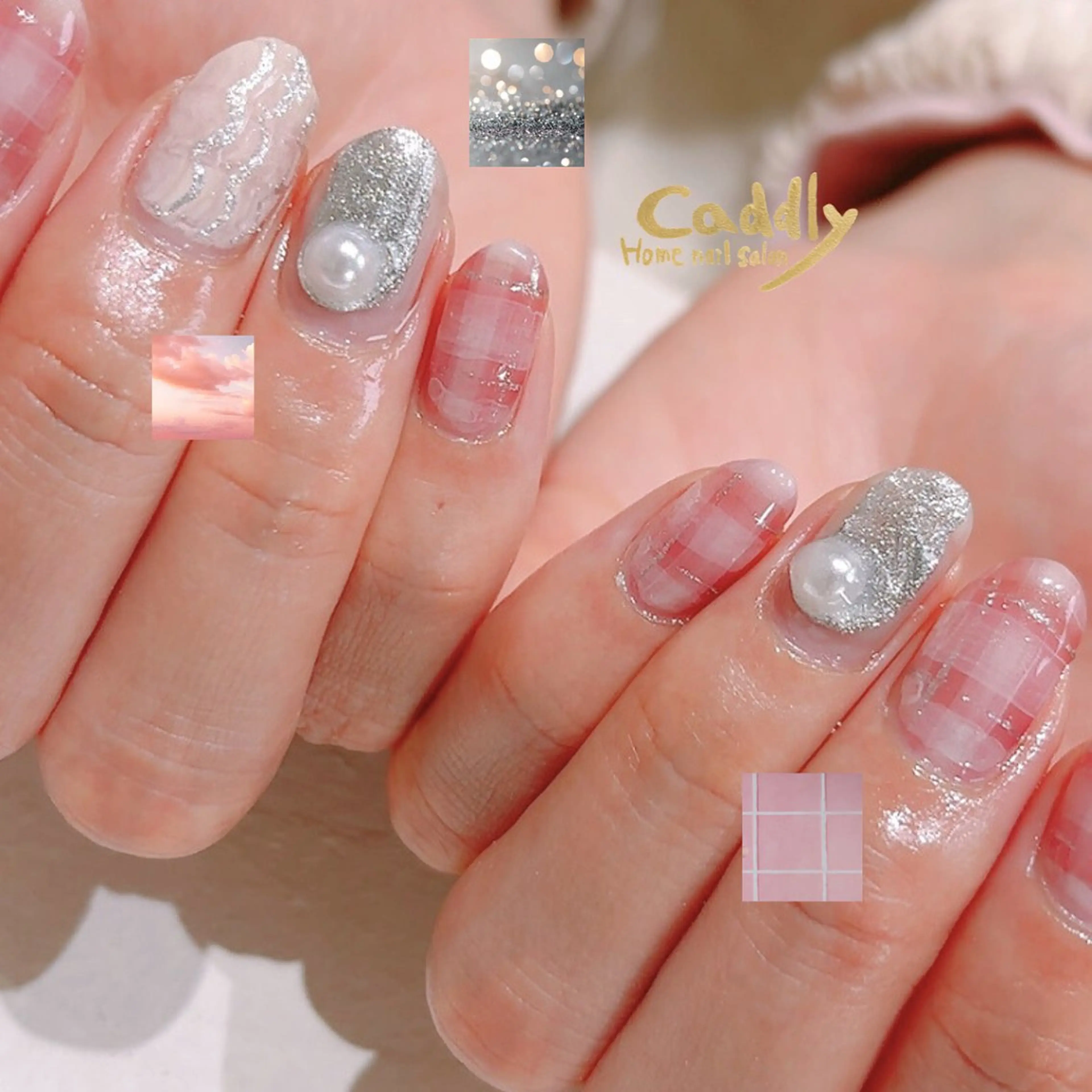 ネイル ハンドネイル caddly naoのネイルデザイン