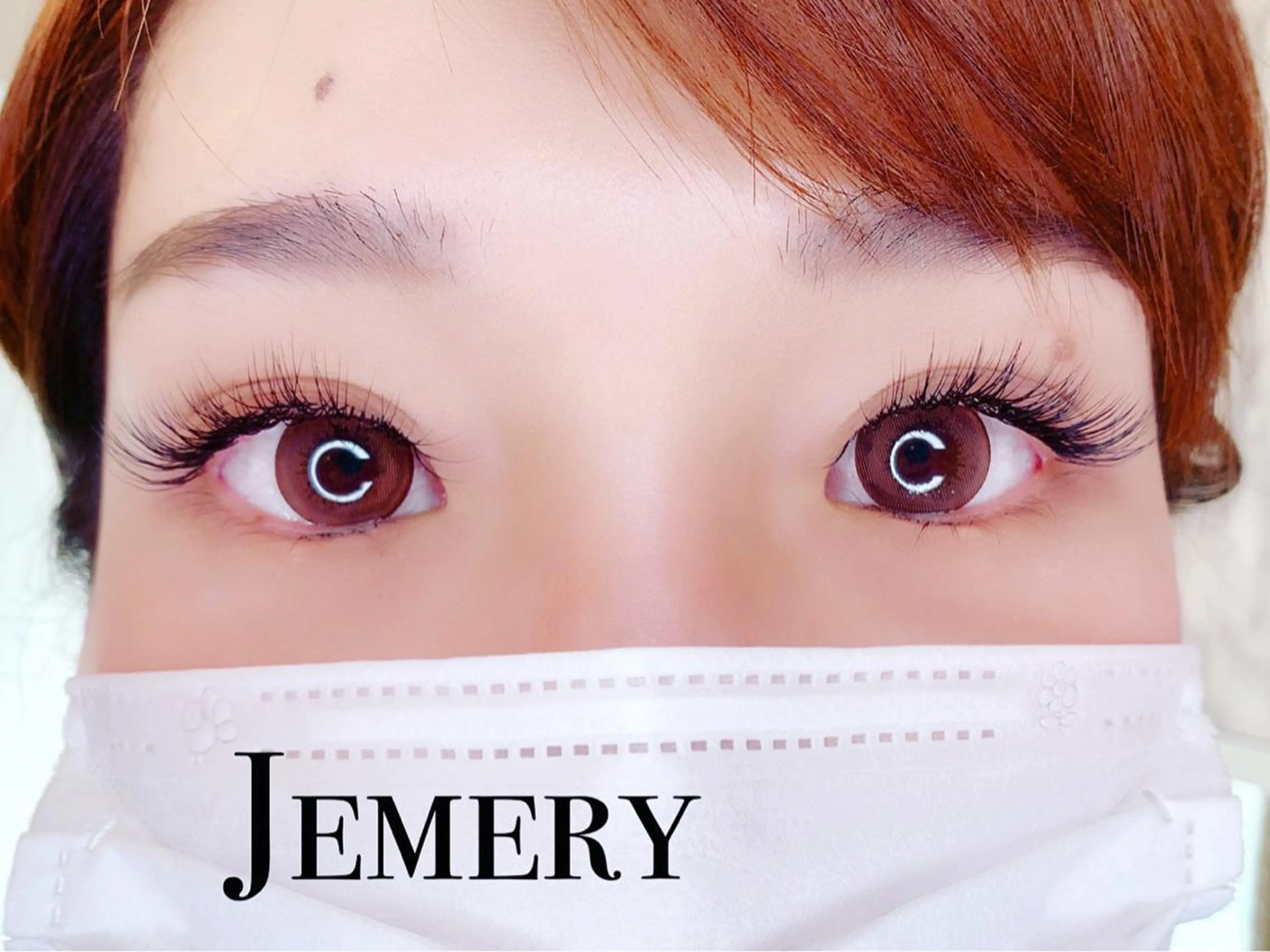 マツエク・マツパ 目尻長め マツエク 💎 Jemery 💎のマツエク・マツパデザイン
