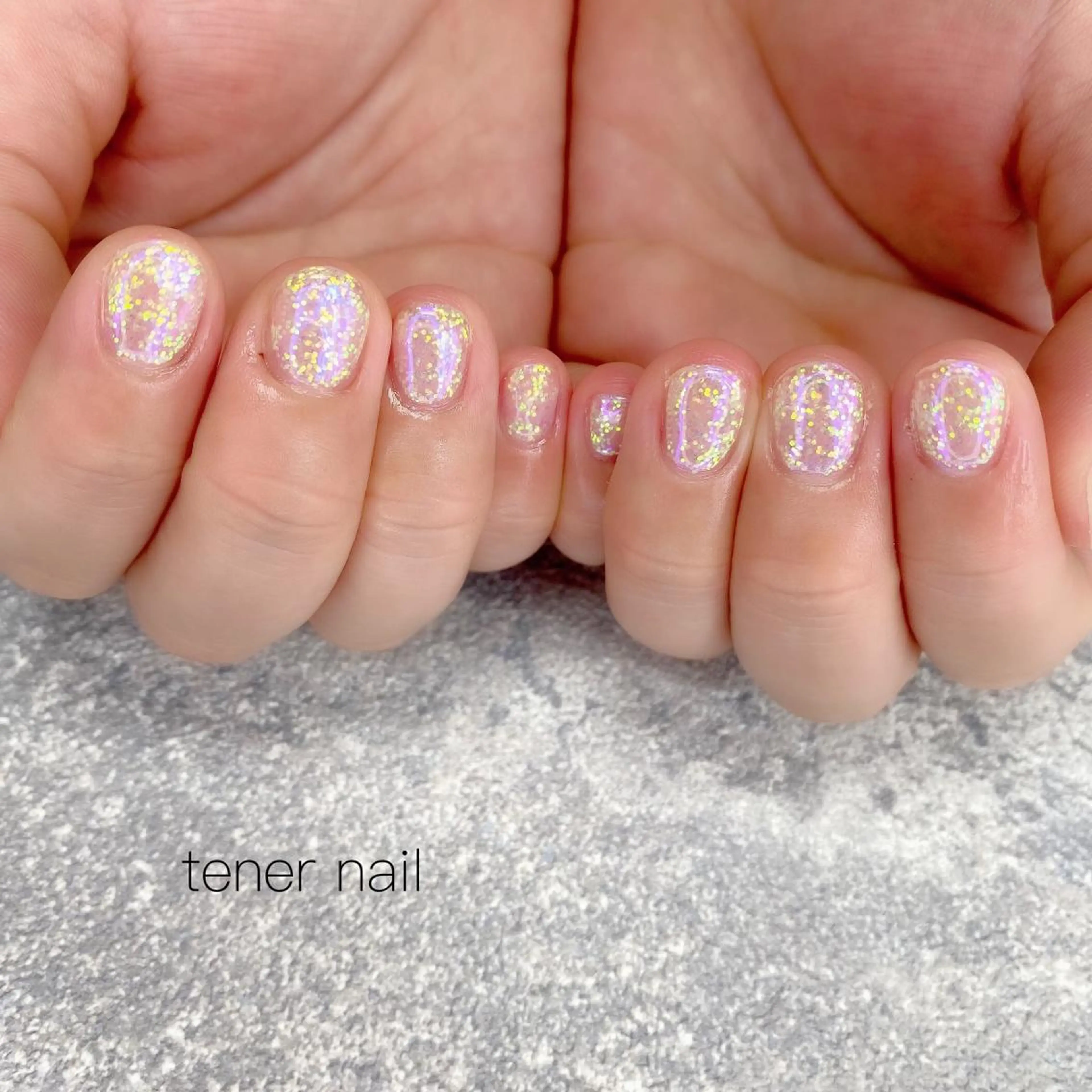 ネイル キラキラネイル テネルネイル tener nailのネイルデザイン