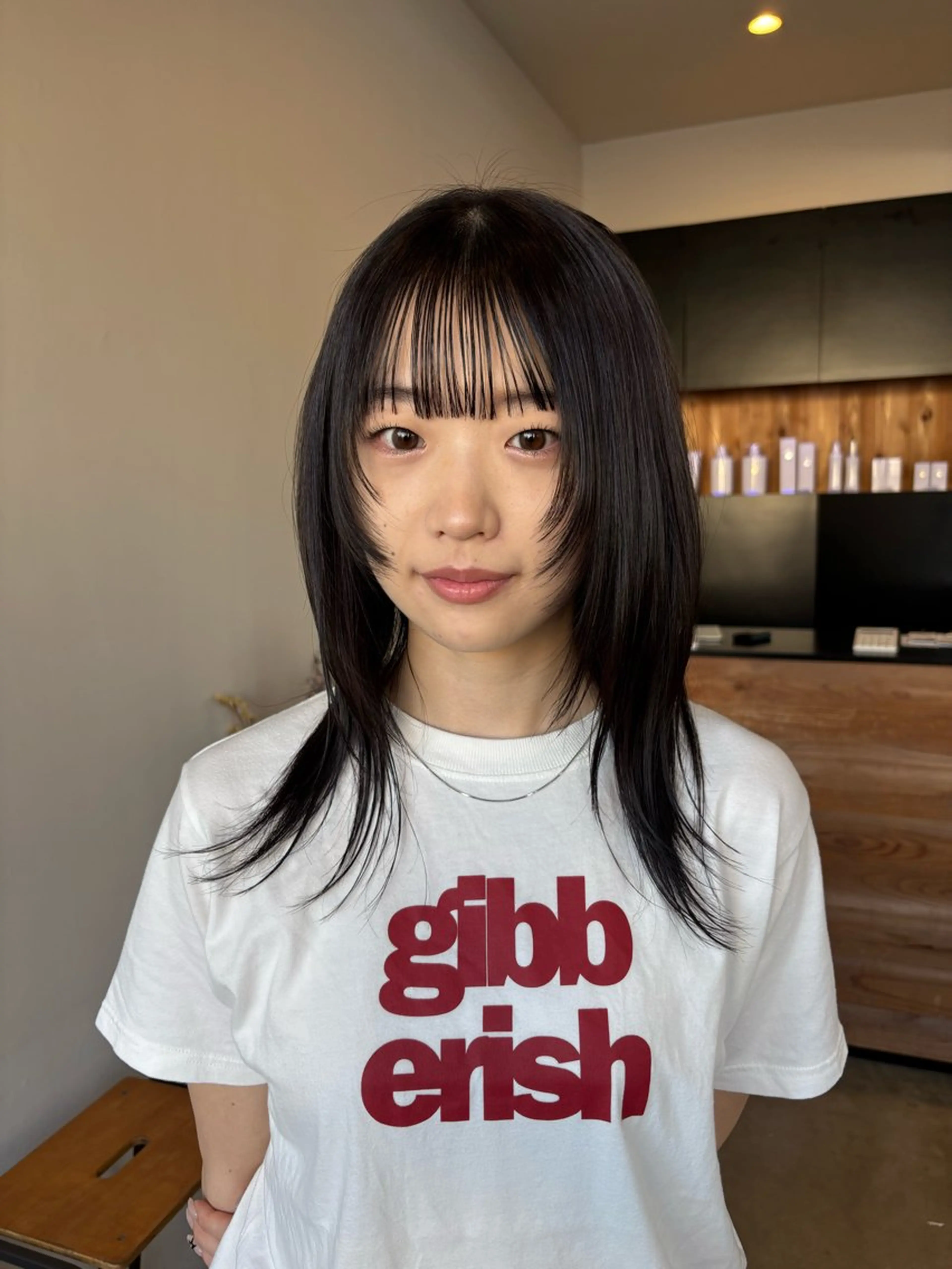 ミディアム カラー plus HAIR いずみのヘアスタイル