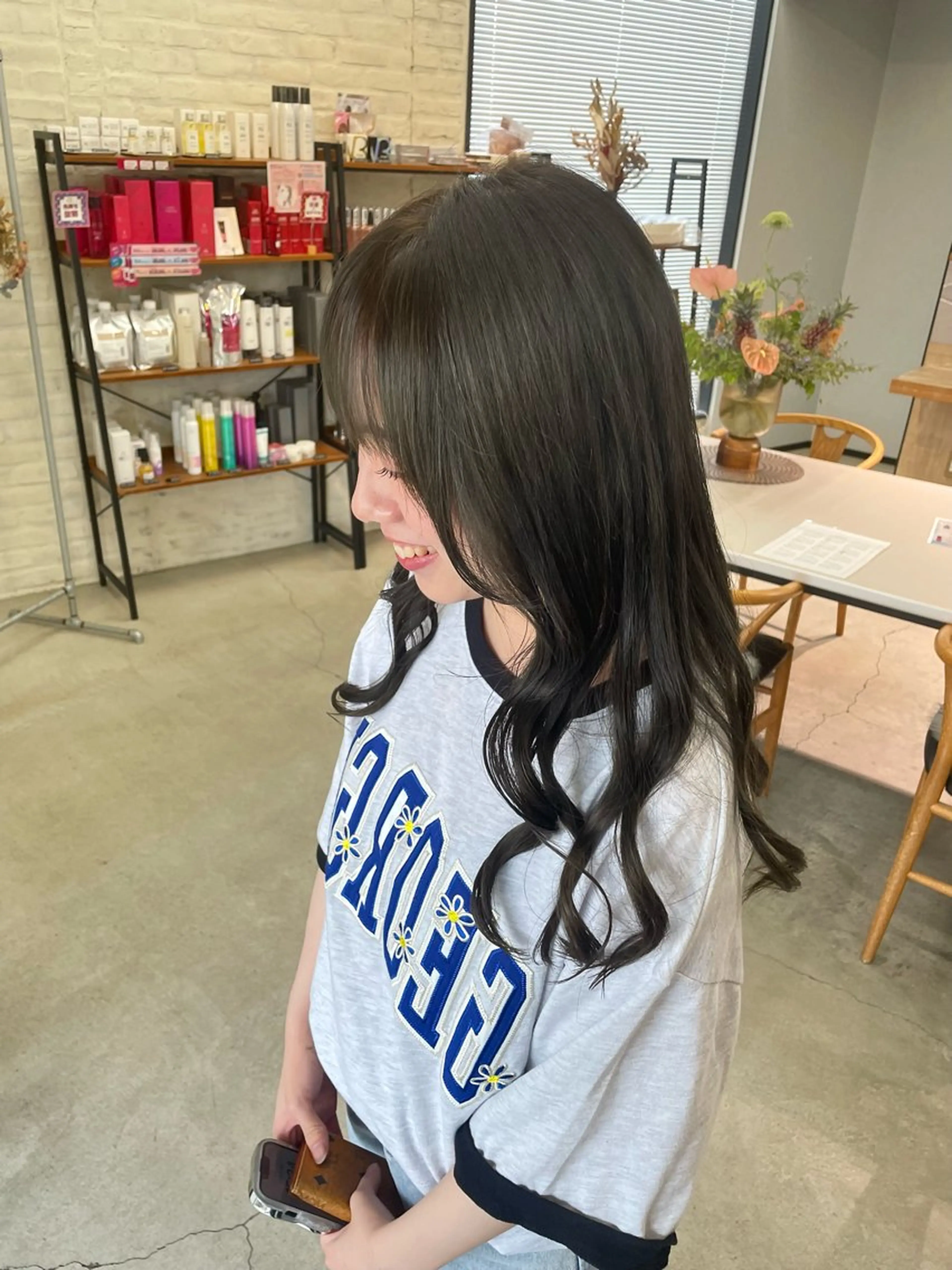 ミディアム カット ヘアカラー UNITED  BEAUTY KANAZAWA所属・テラダ ユウシン西金沢のヘアスタイル