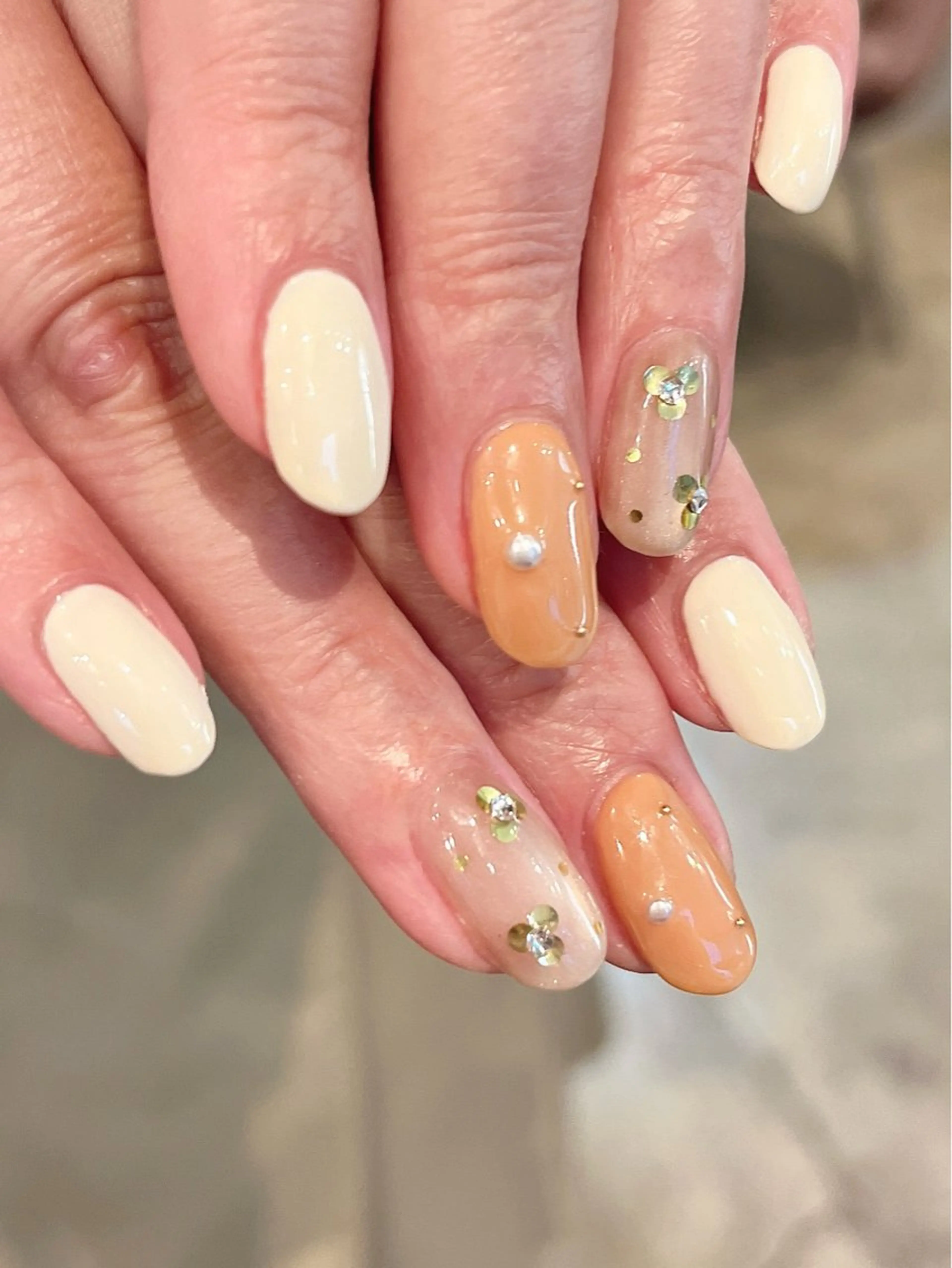 ネイル ハンドネイル 【creer都島】 kahoのネイルデザイン