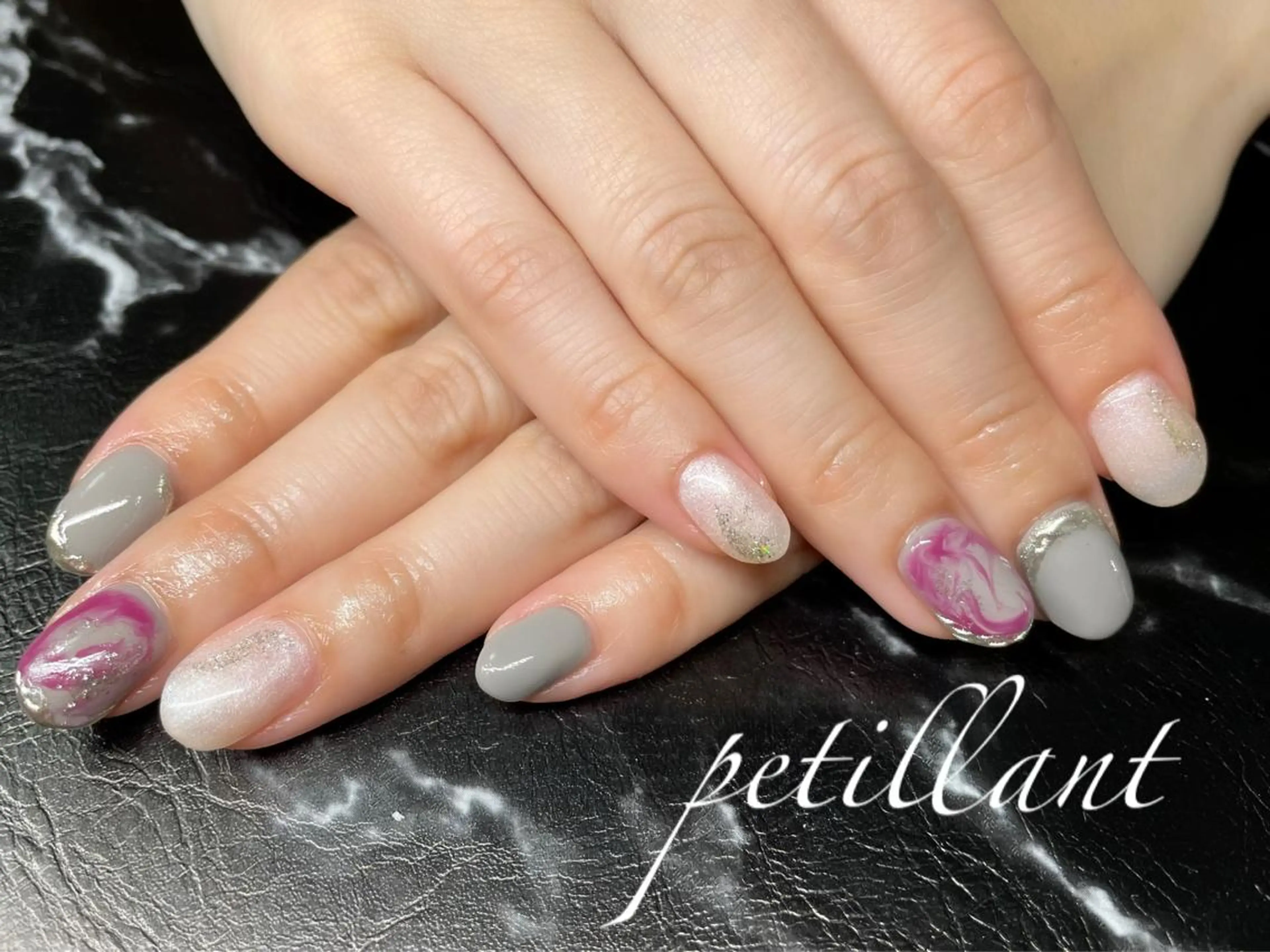 ネイル nail salon petillantのネイルデザイン