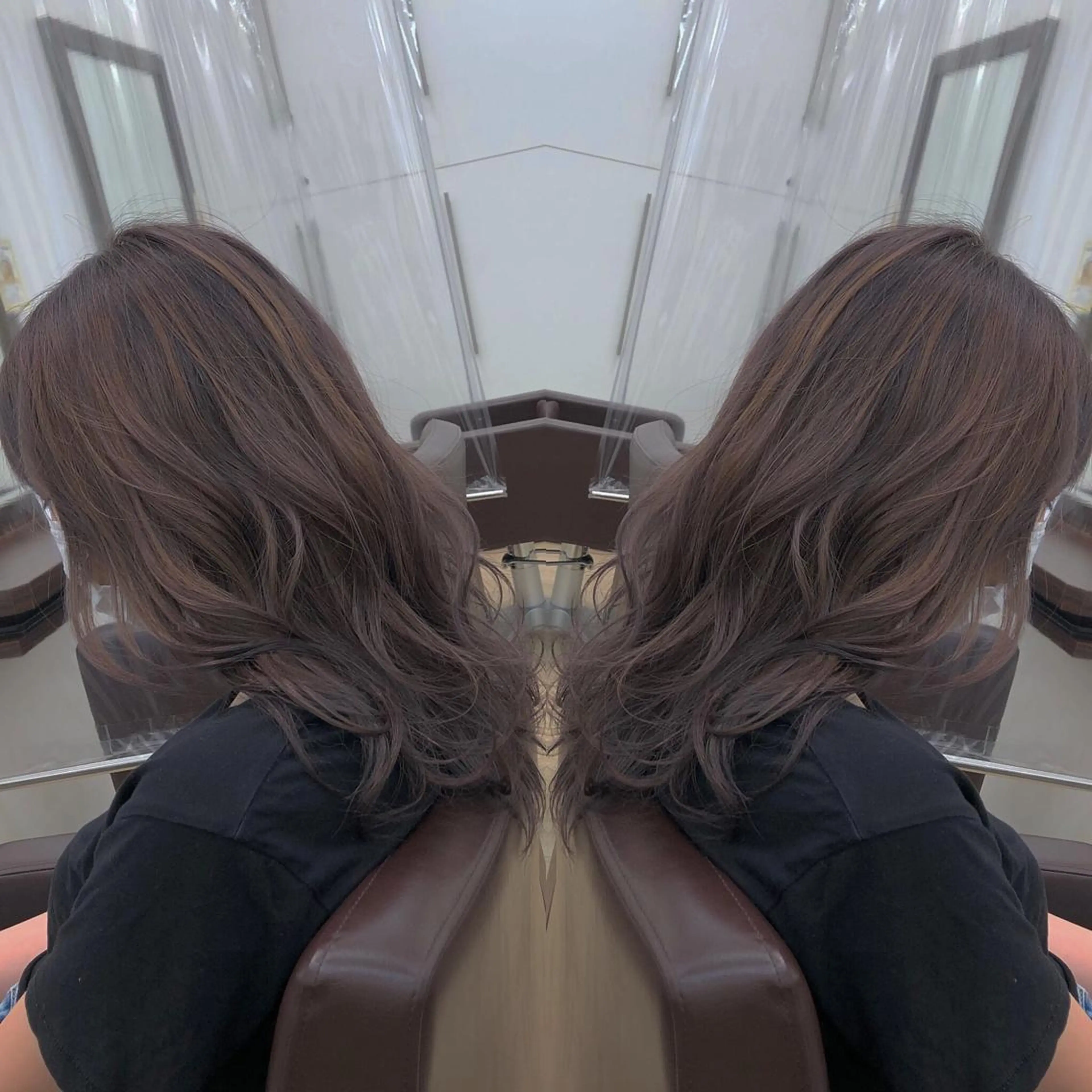 ロング カラー Le'a所属・渋谷/フェード/ 國分 翔のヘアスタイル