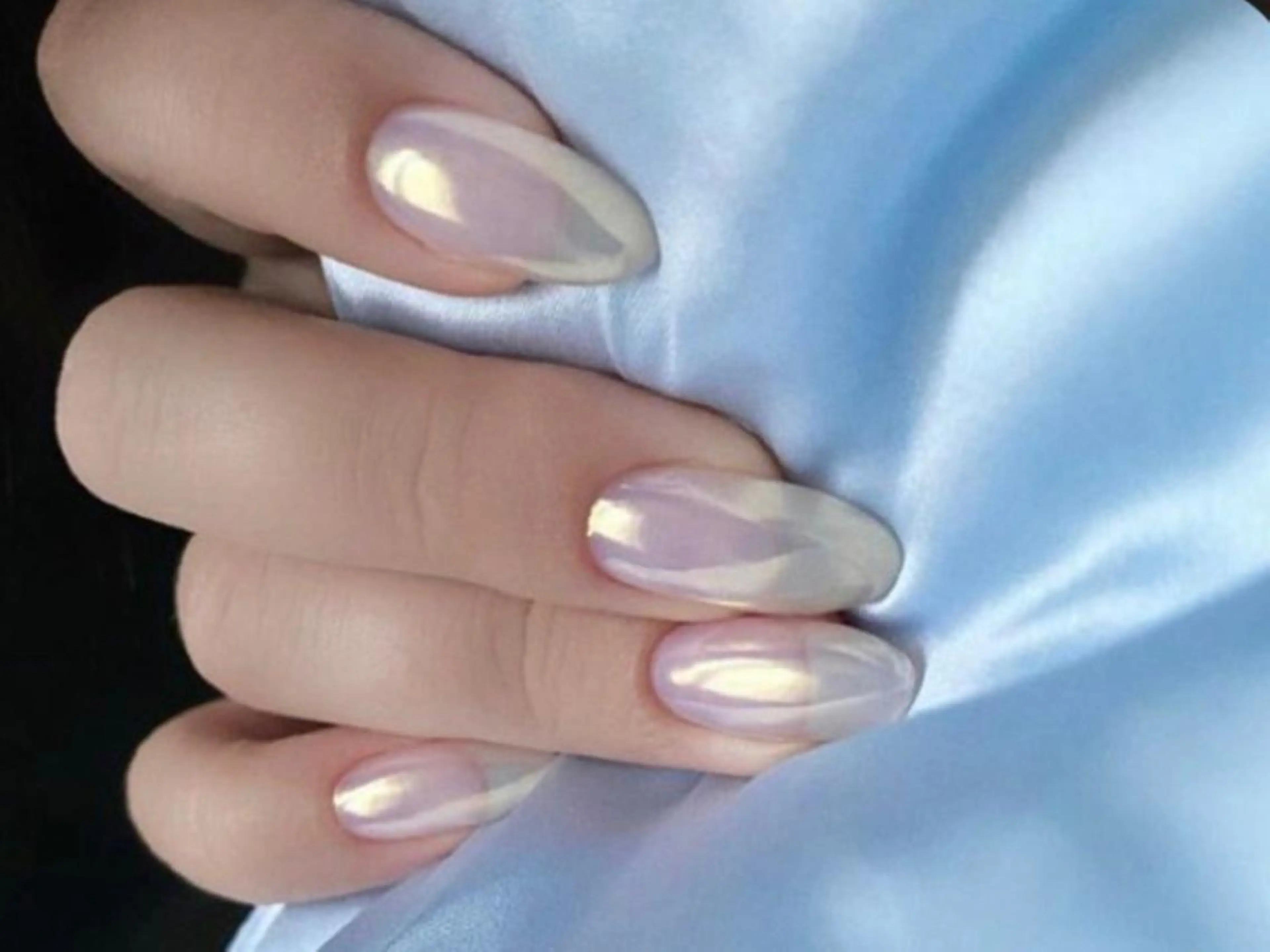 オフなし💅ミラーネイル🪩の写真