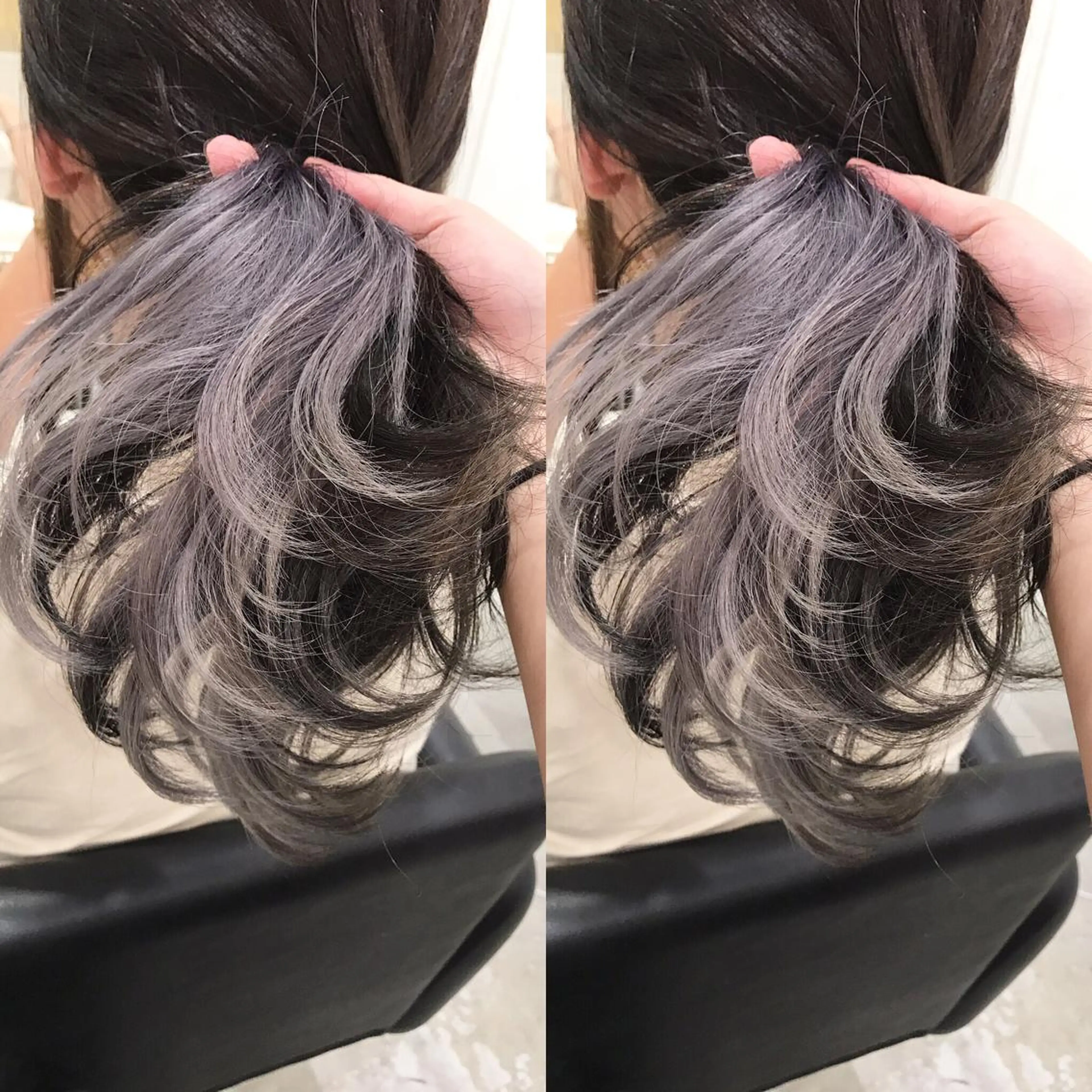 セミロング カラー ヘアアレンジ ヘアカラー トリートメント 縮毛矯正 髪質改善寺坂雄飛💐のヘアスタイル
