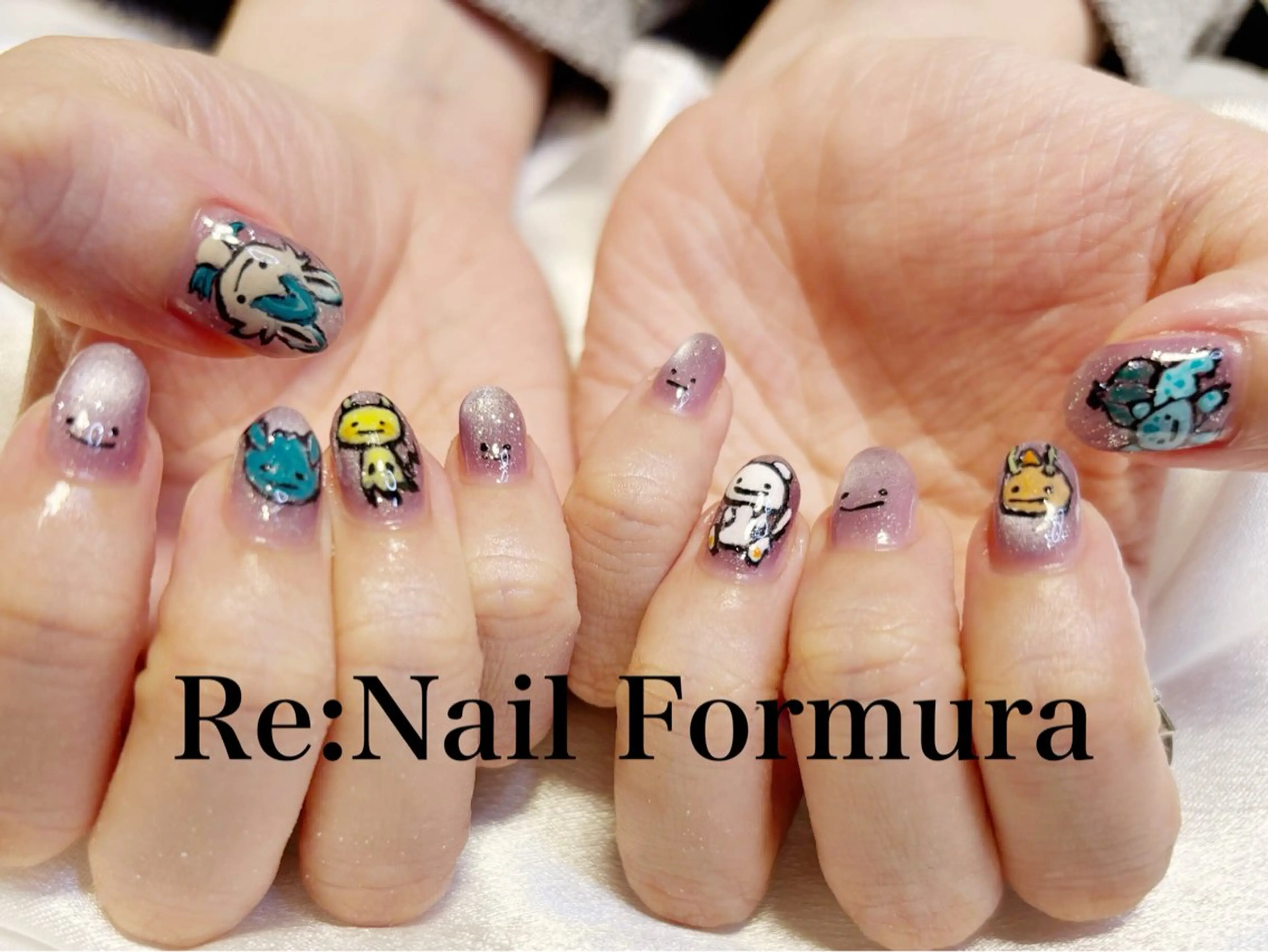 ミディアム ハンドネイル kido chieのネイルデザイン