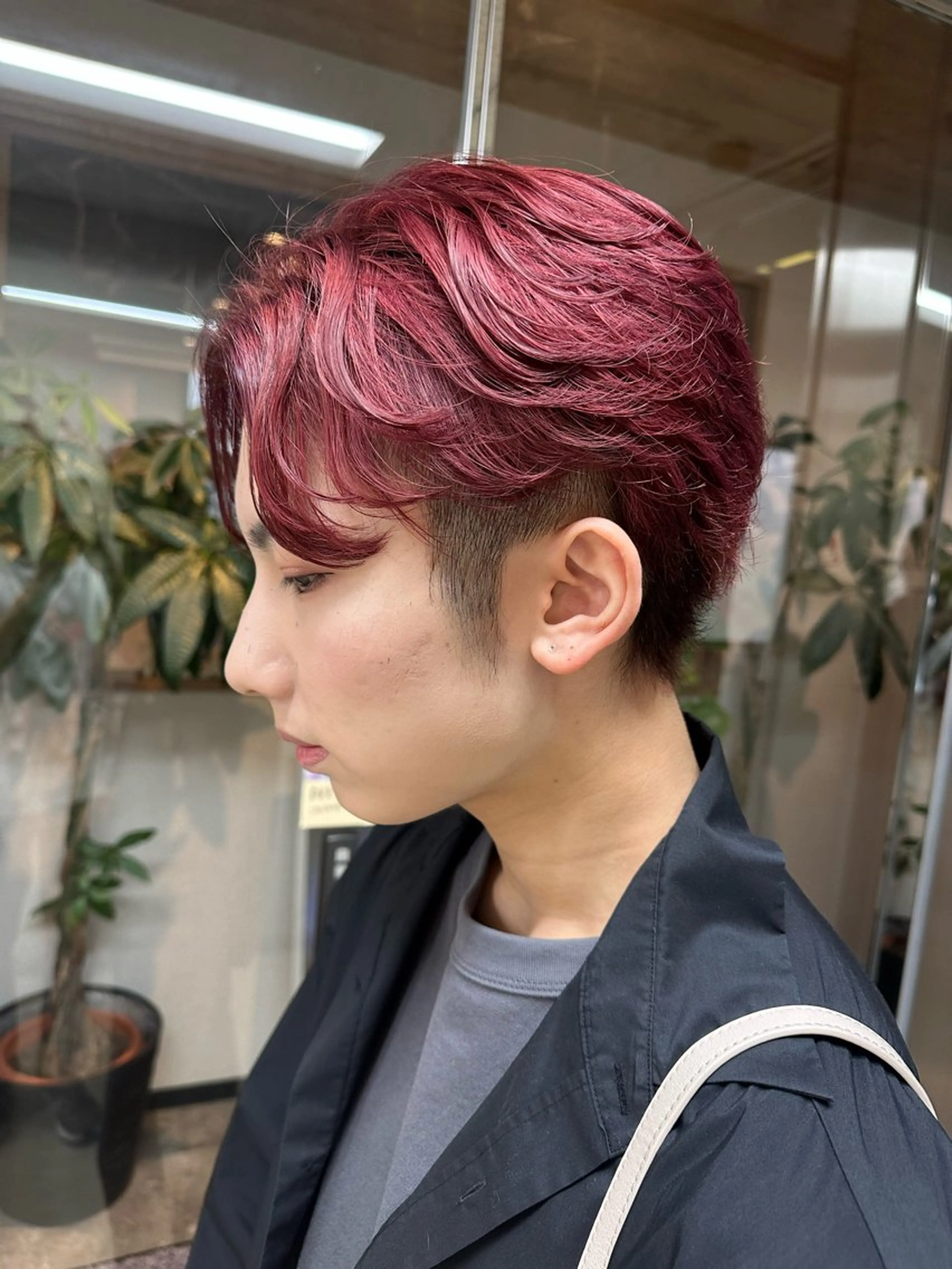 カラー メンズ 髪質改善&ストレート ✂︎鈴木青樹のヘアスタイル