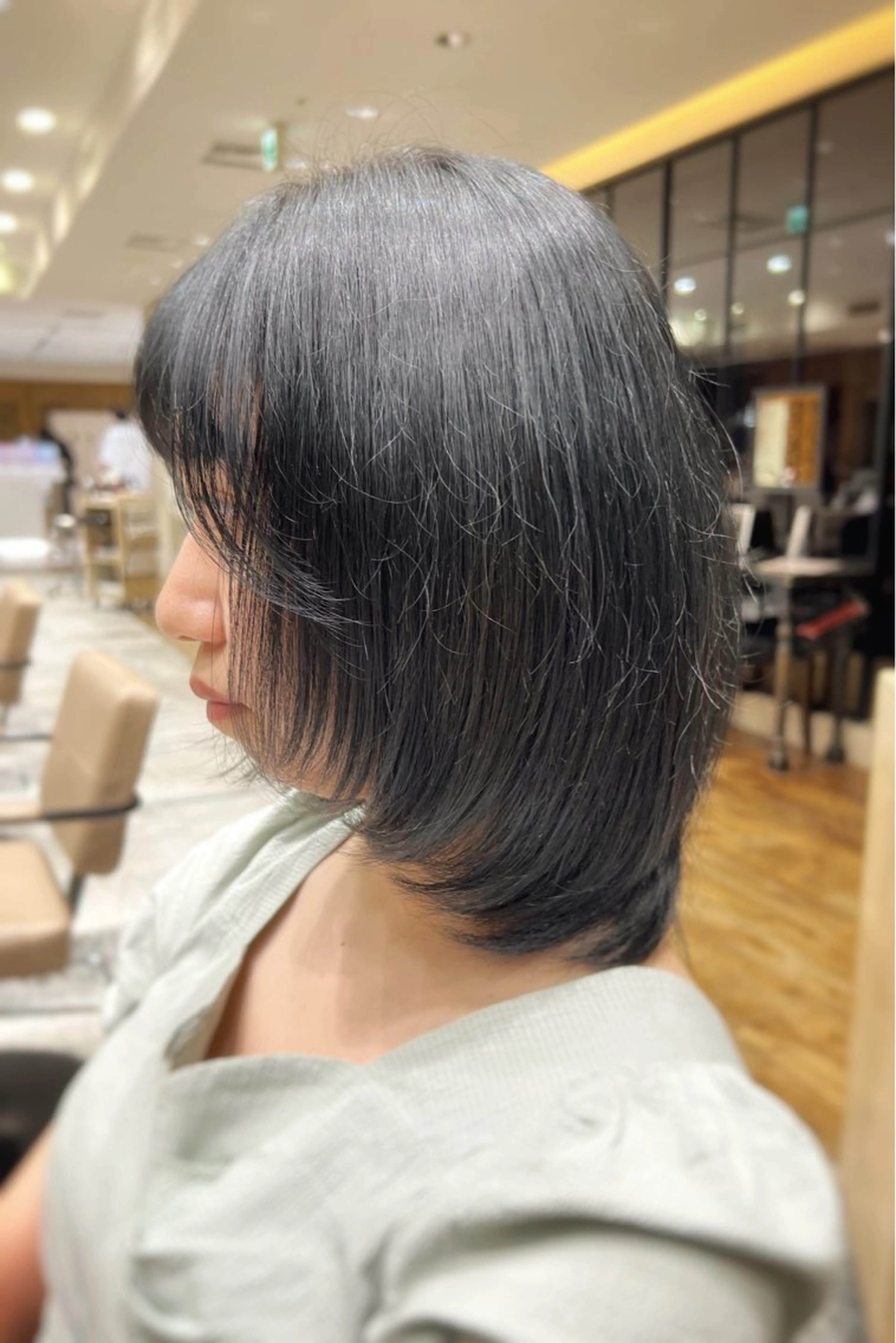 ミディアム 💍新宿ショート 💍岩田莉奈のヘアスタイル