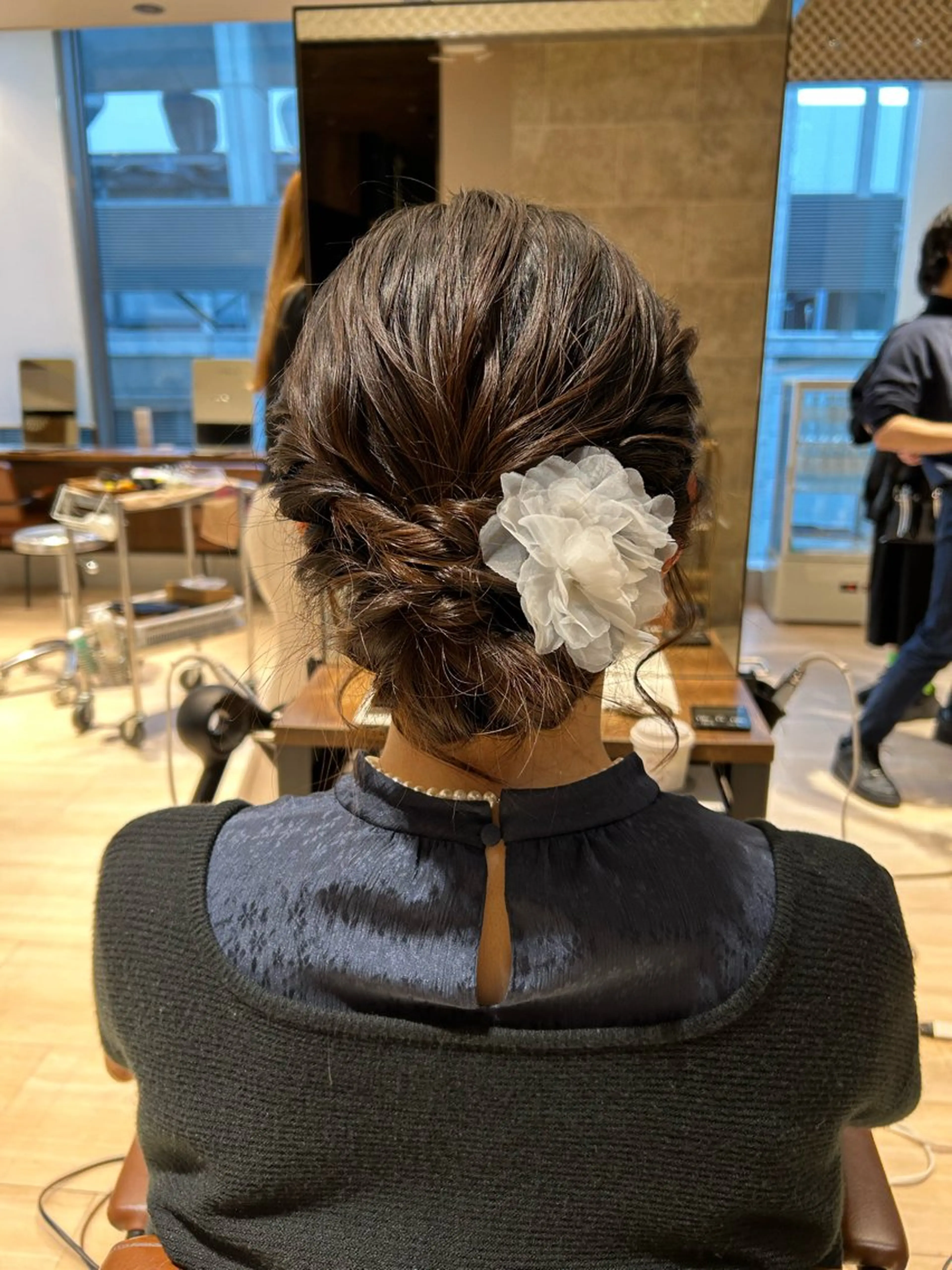 AFLOATオリジナルトリートメント🌿+お呼ばれアレンジ💐の写真