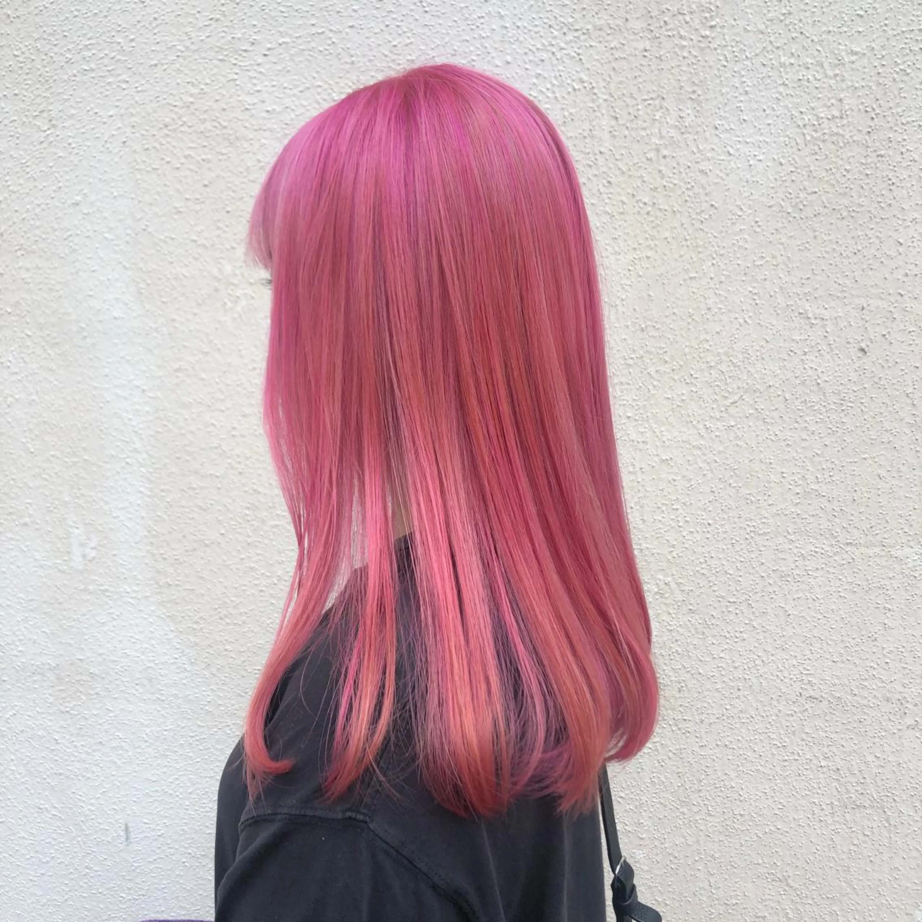 セミロング カラー a rikaのヘアスタイル