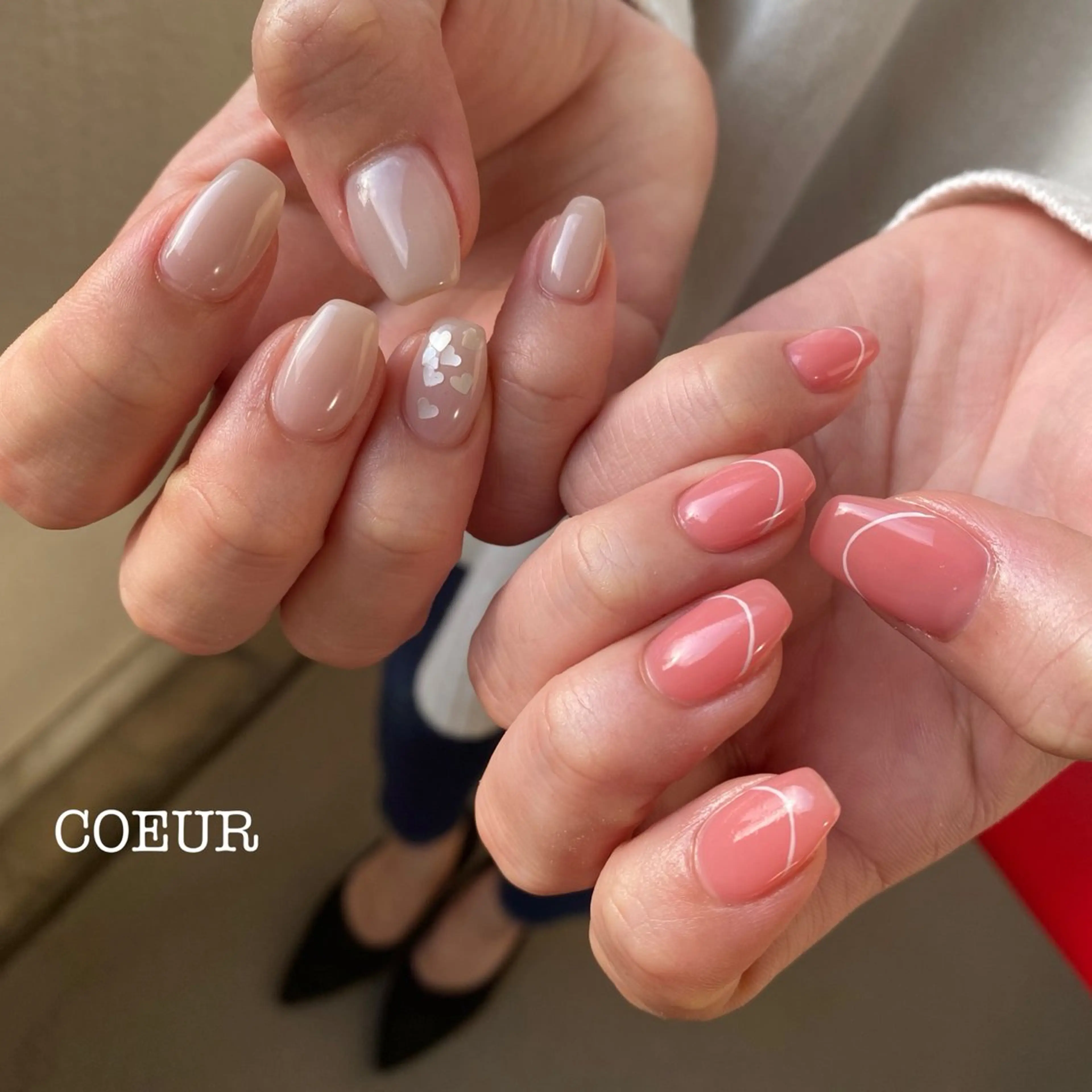 ネイル ハンドネイル COEUR✴︎ yukikaのネイルデザイン