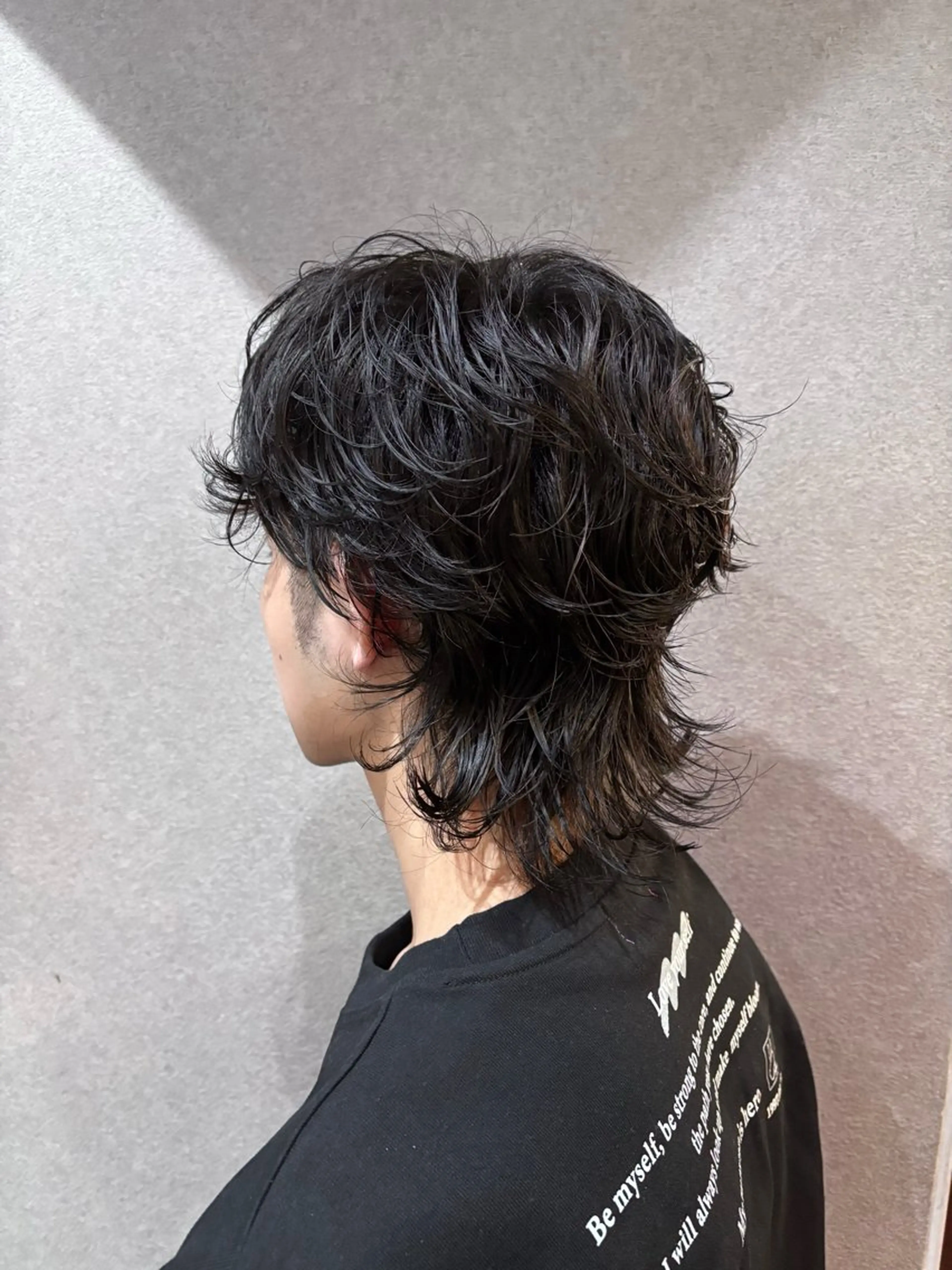 パーマ メンズ 🎀レイヤーカット/ 艶カラー/ﾕｶ🎀のヘアスタイル