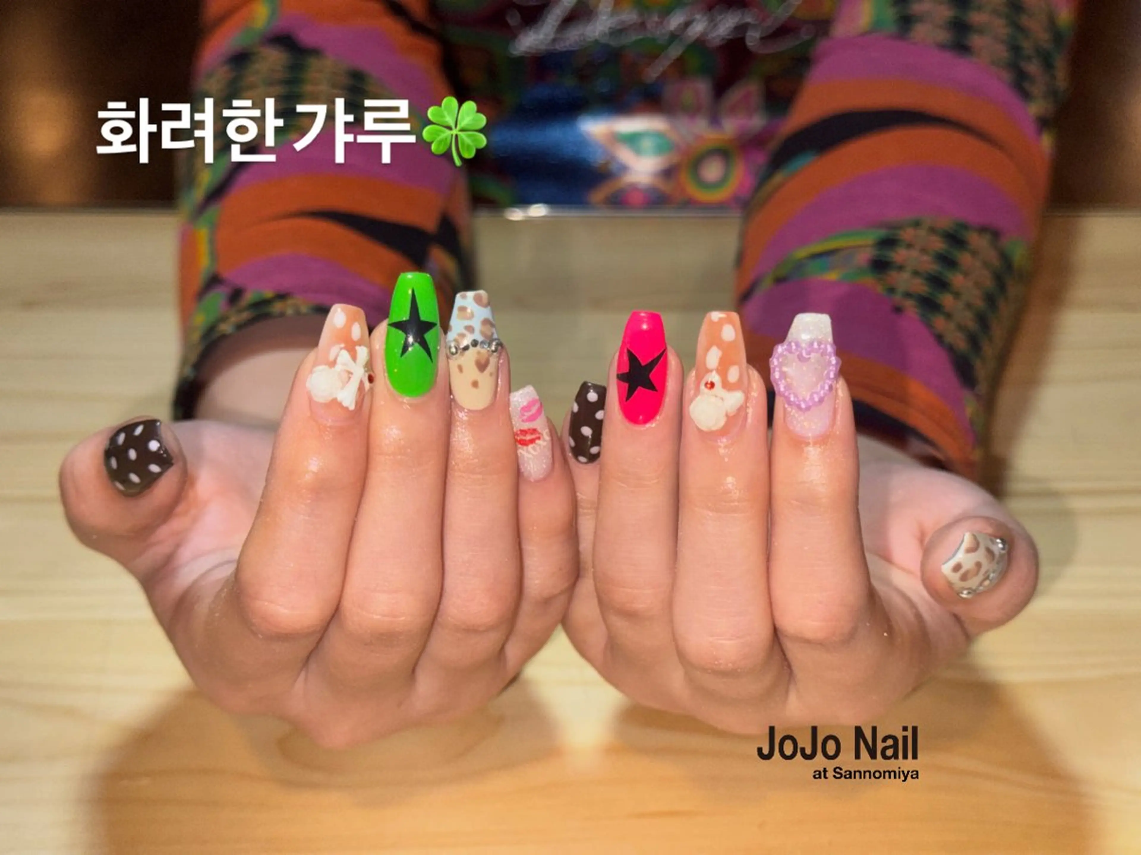 🫧持込デザイン 150min(オフ込)時間内パーツ付け放題*ੈ✩‧₊˚の写真