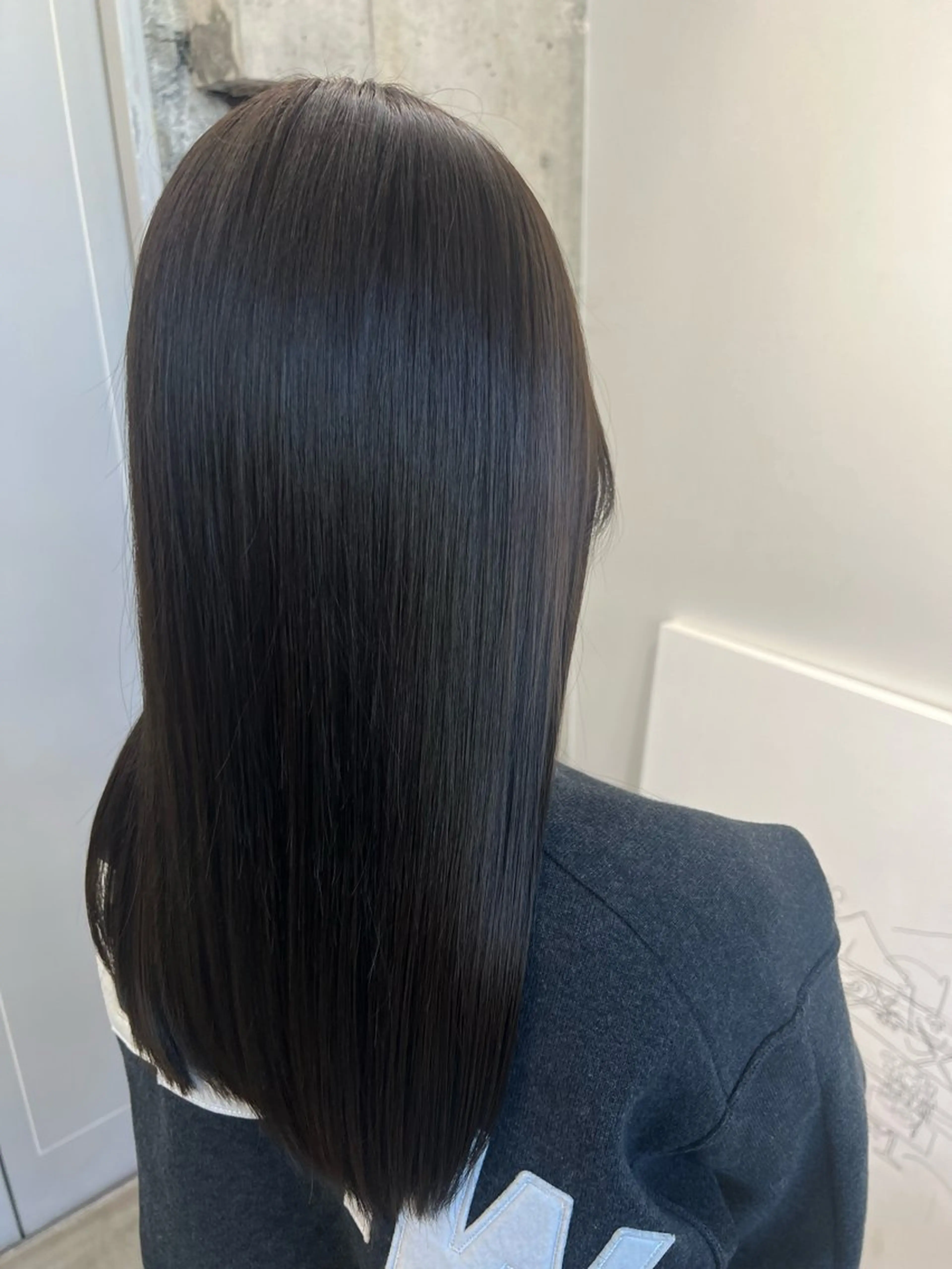 セミロング カラー カット ヘッドスパ 【NEWI】韓国ヘア 🇰🇷Honokaのヘアスタイル