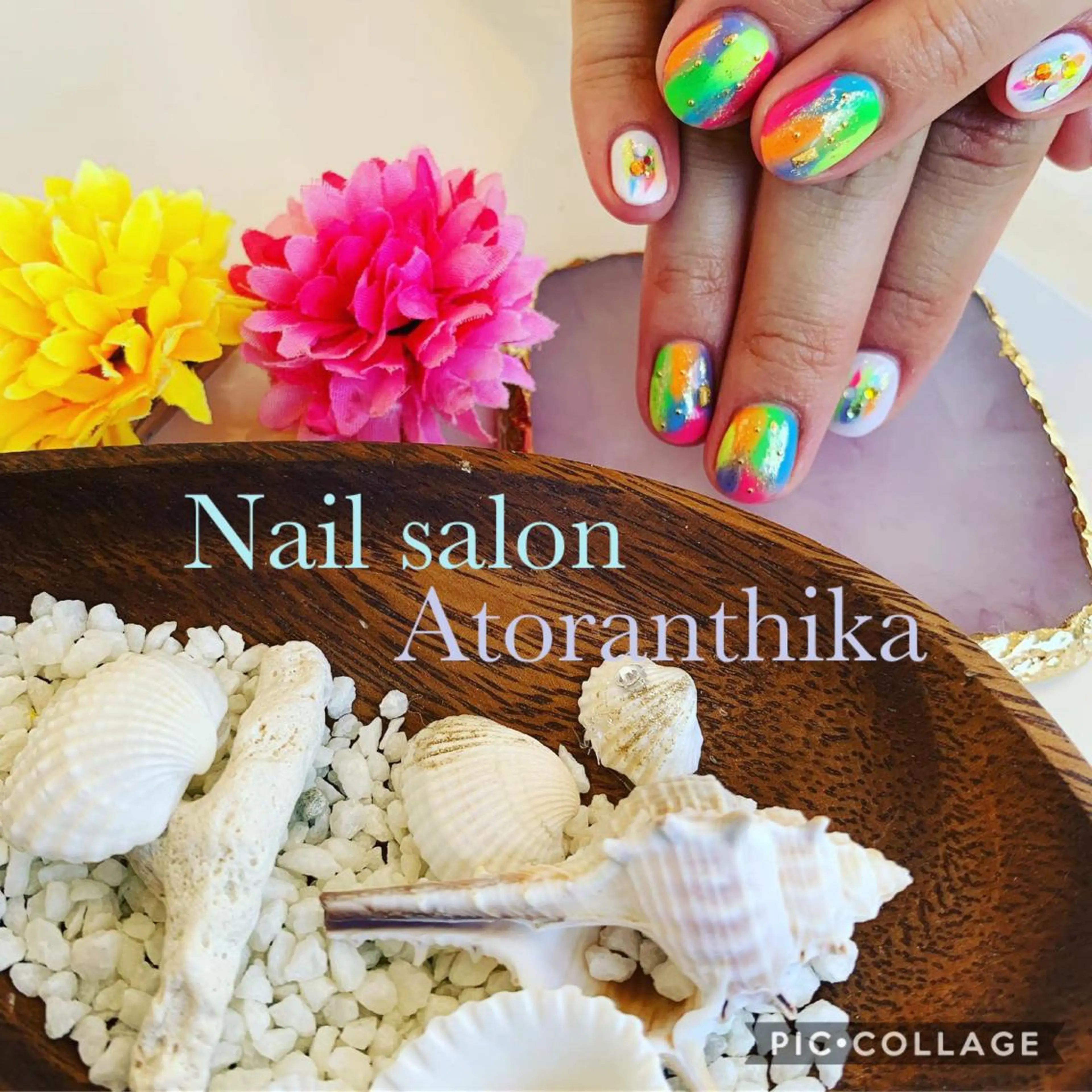 ネイル ハンドネイル Nail salon ✩ ｱﾄﾗﾝﾃｨｶのネイルデザイン